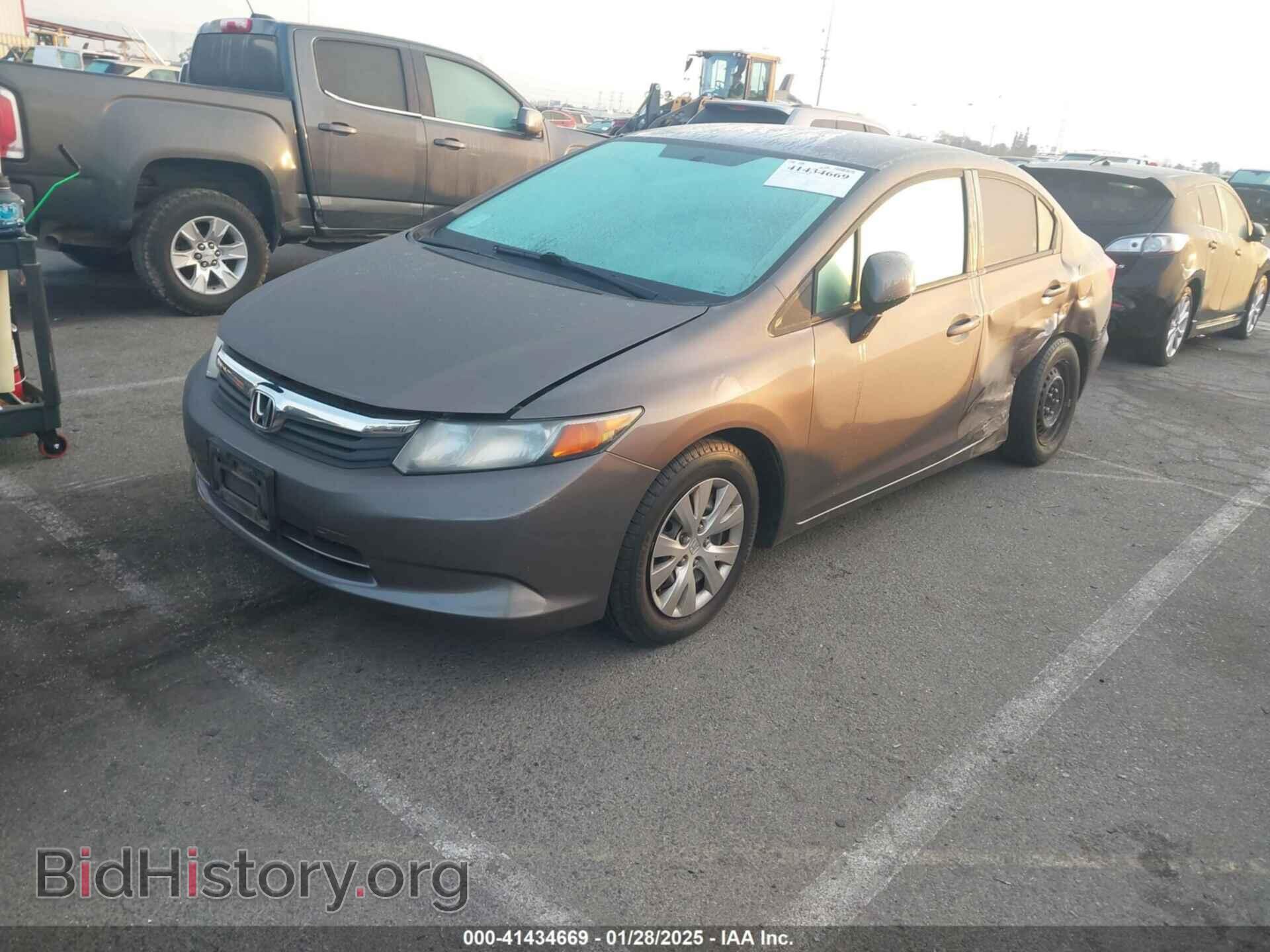 2012 HONDA CIVIC - VIN: 19XFB2F51CE378097 - Фото 2