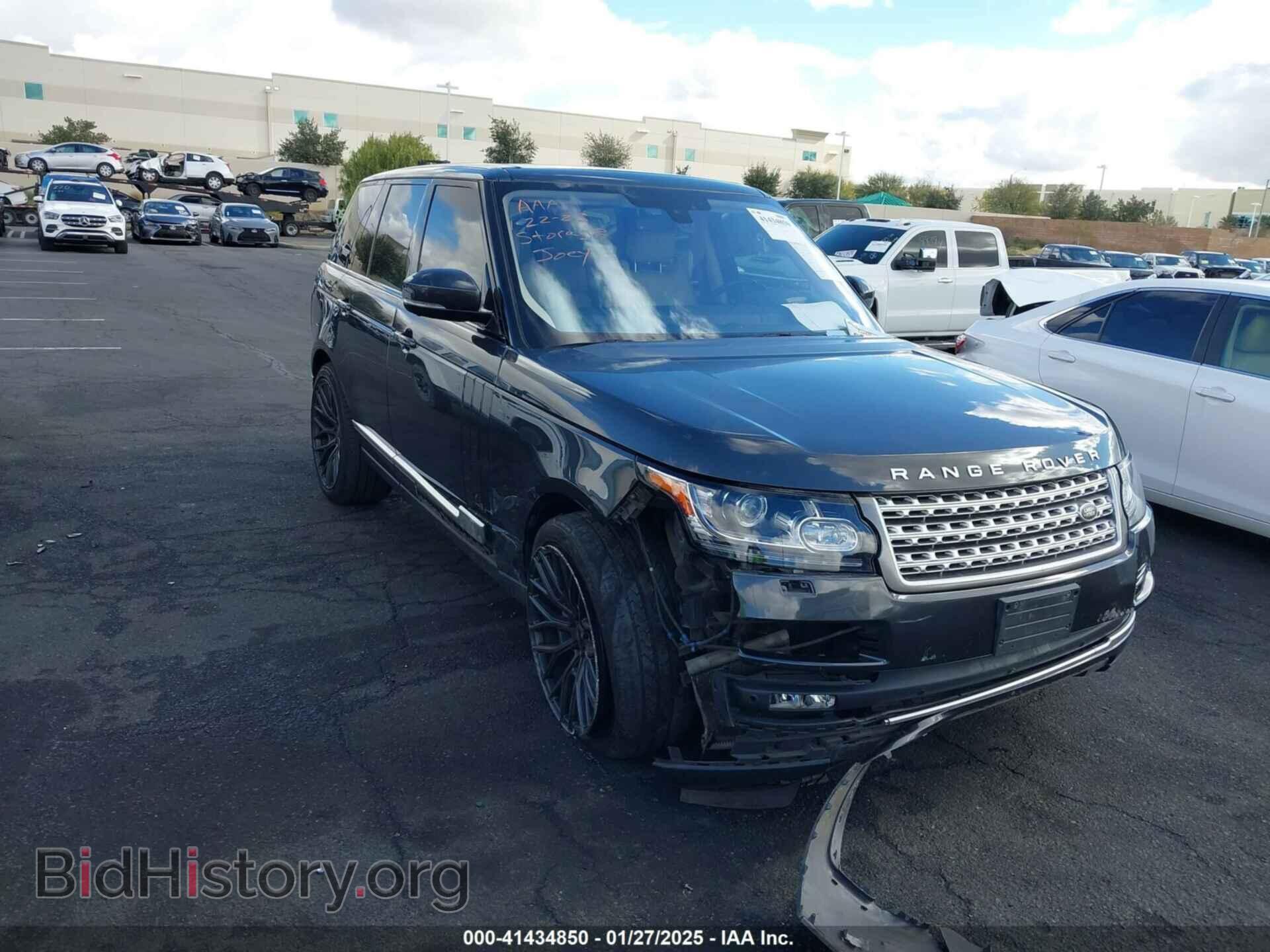Фотография SALGS2VF1GA263547 - LAND ROVER RANGE ROVER 2016