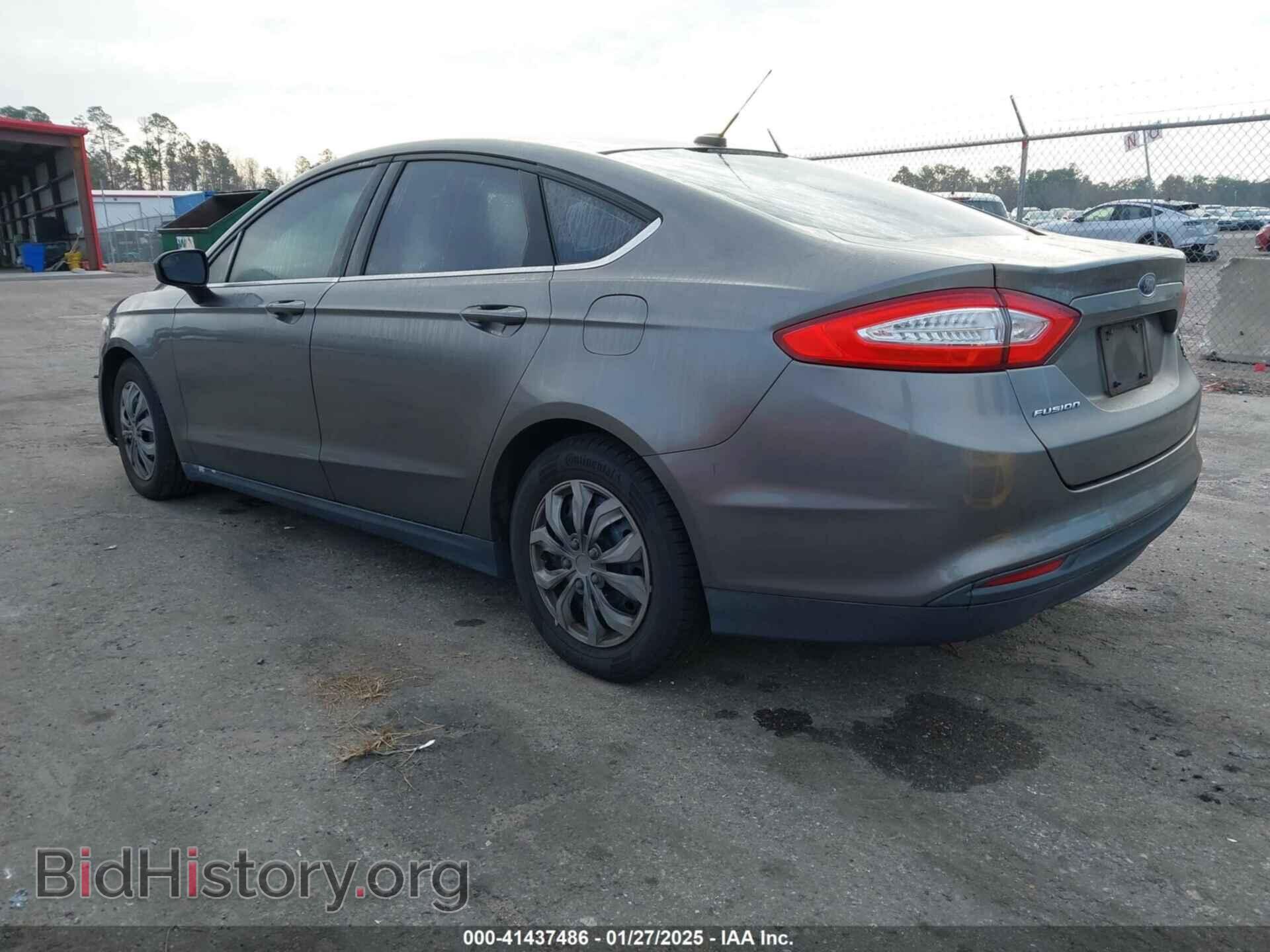 2014 FORD FUSION - VIN: 1FA6P0G75E5407272 - Фото 3