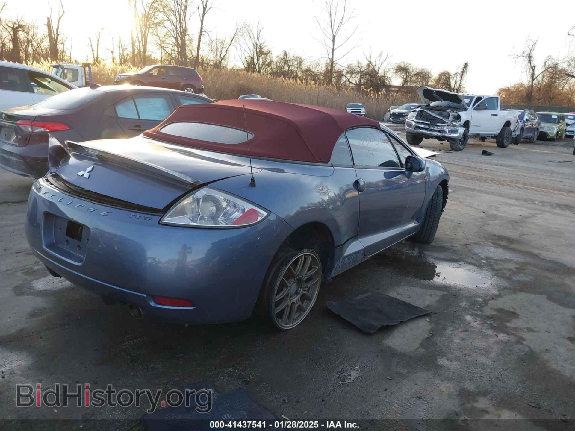 2007 MITSUBISHI ECLIPSE SPYDER - VIN: 4A3AL35TX7E038720 - Фото 4