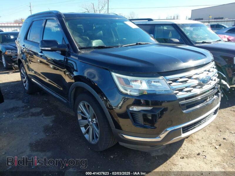2018 Ford EXPLORER Limited (VIN 1FM5K8F84JGB13272) — photo 1 of 16, IAAI, damage: left front
