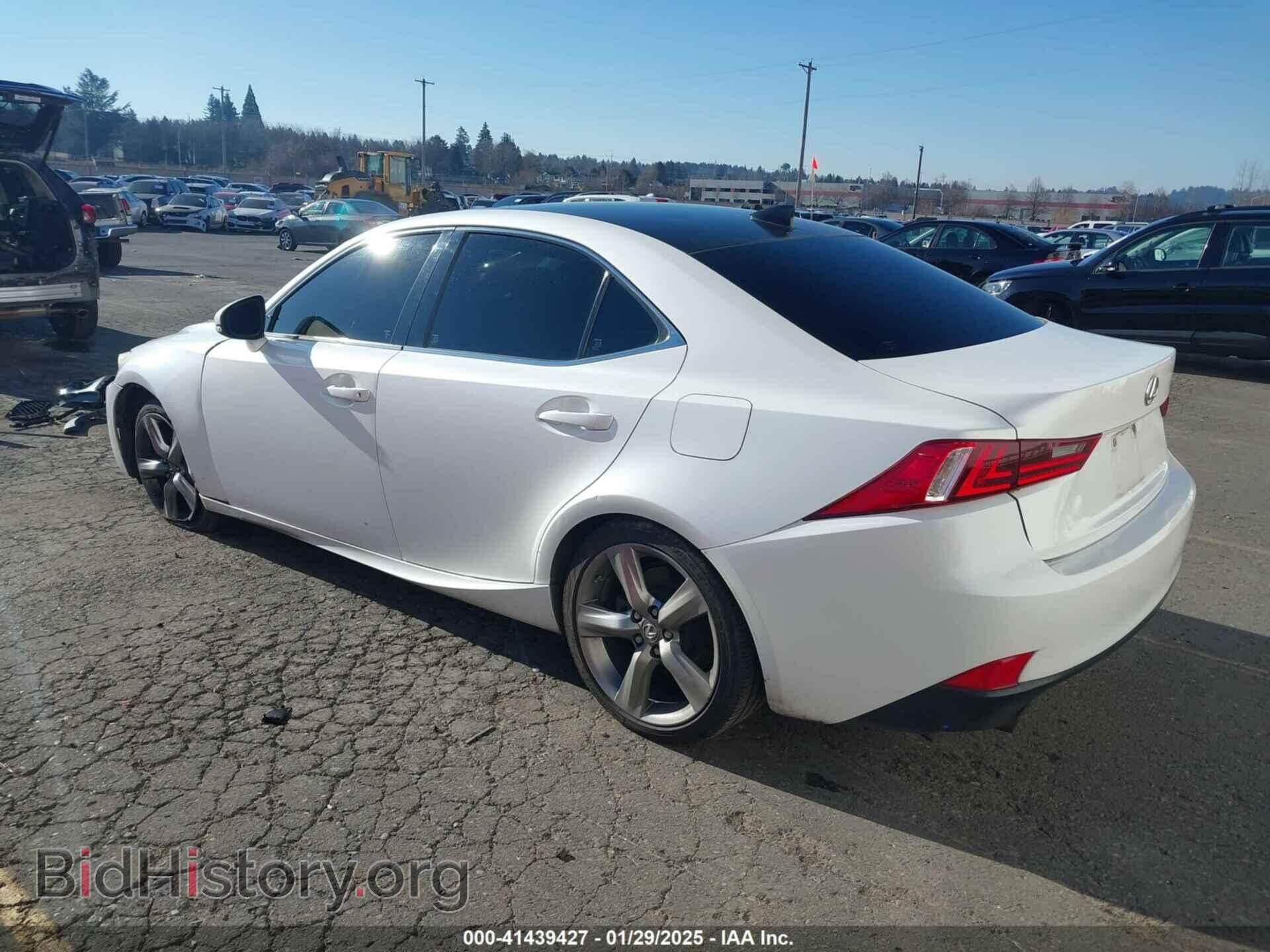 2014 LEXUS IS 350 - VIN: JTHBE1D23E5001809 - Фото 3