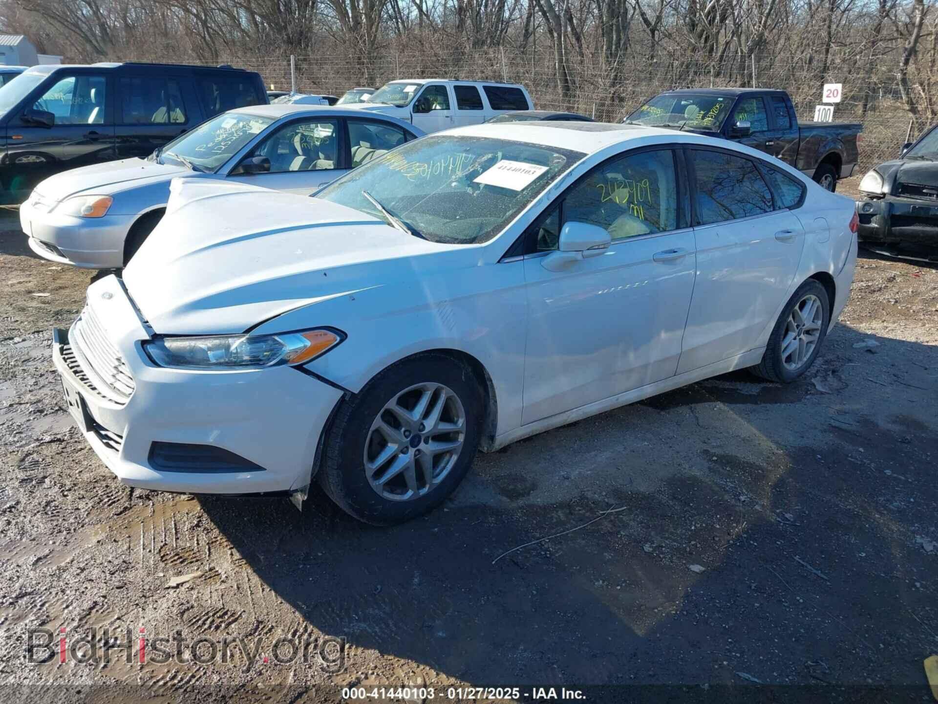 2013 FORD FUSION - VIN: 3FA6P0HR7DR313082 - Фото 2