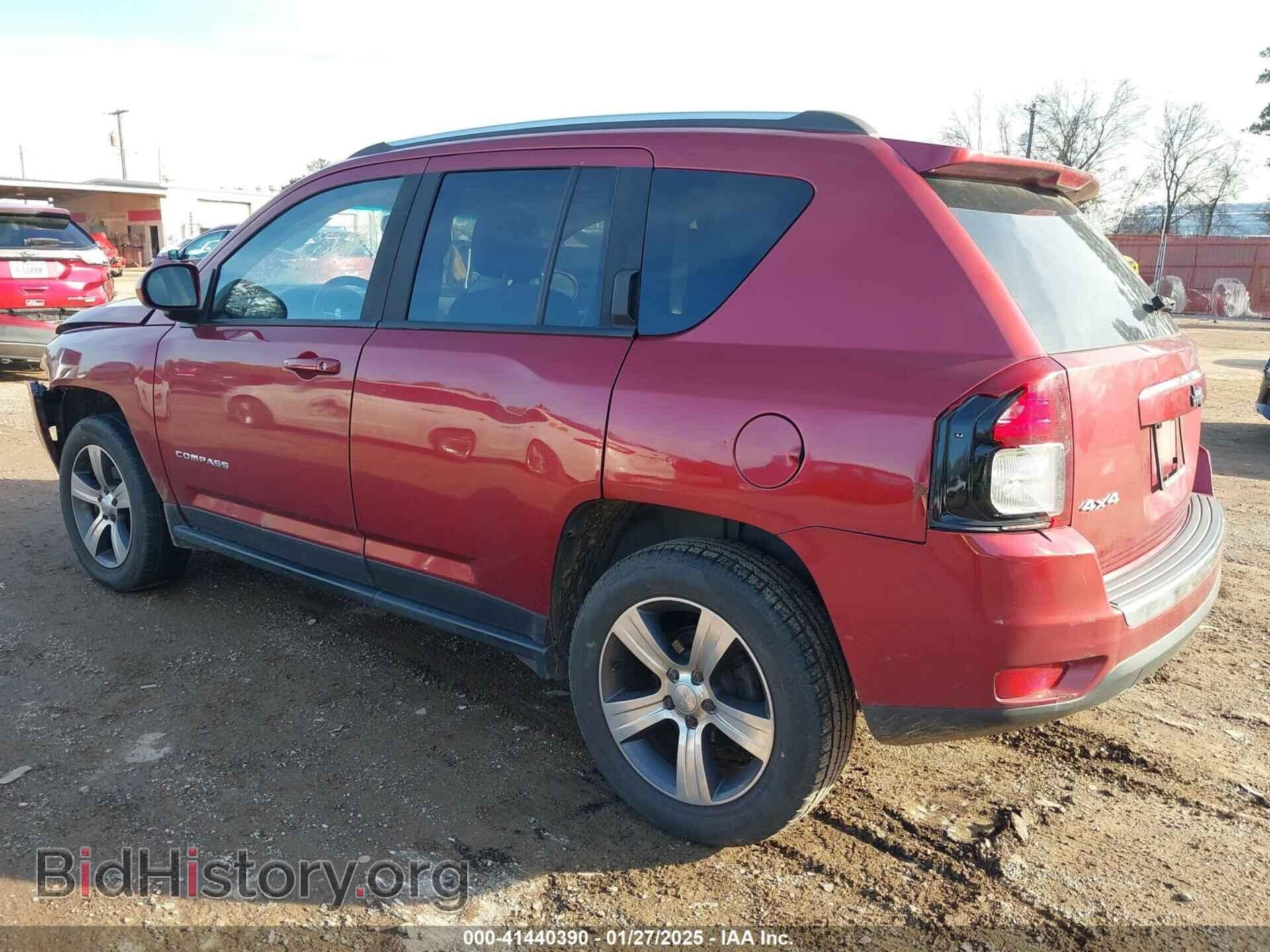 2016 JEEP COMPASS - VIN: 1C4NJDEB0GD546448 - Фото 3