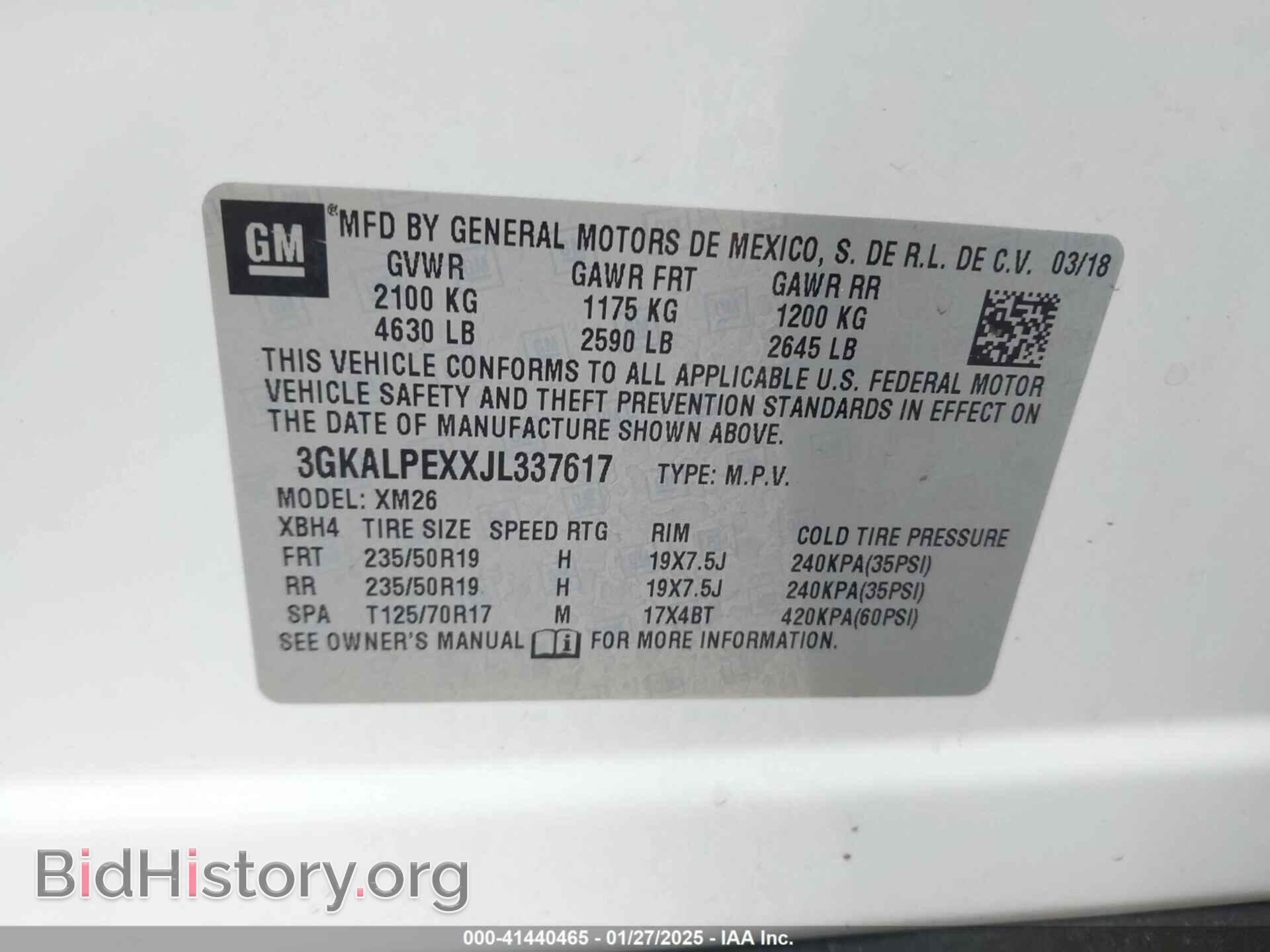 2018 GMC TERRAIN - VIN: 3GKALPEXXJL337617 - Фото 9