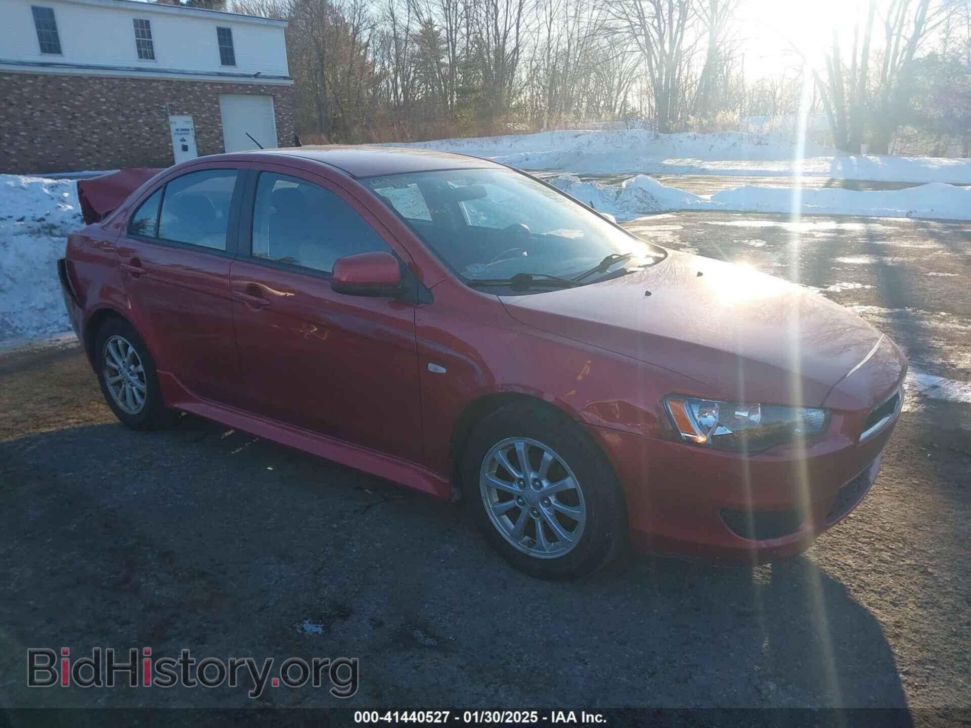 Photo JA32U2FU3CU029538 - MITSUBISHI LANCER 2012