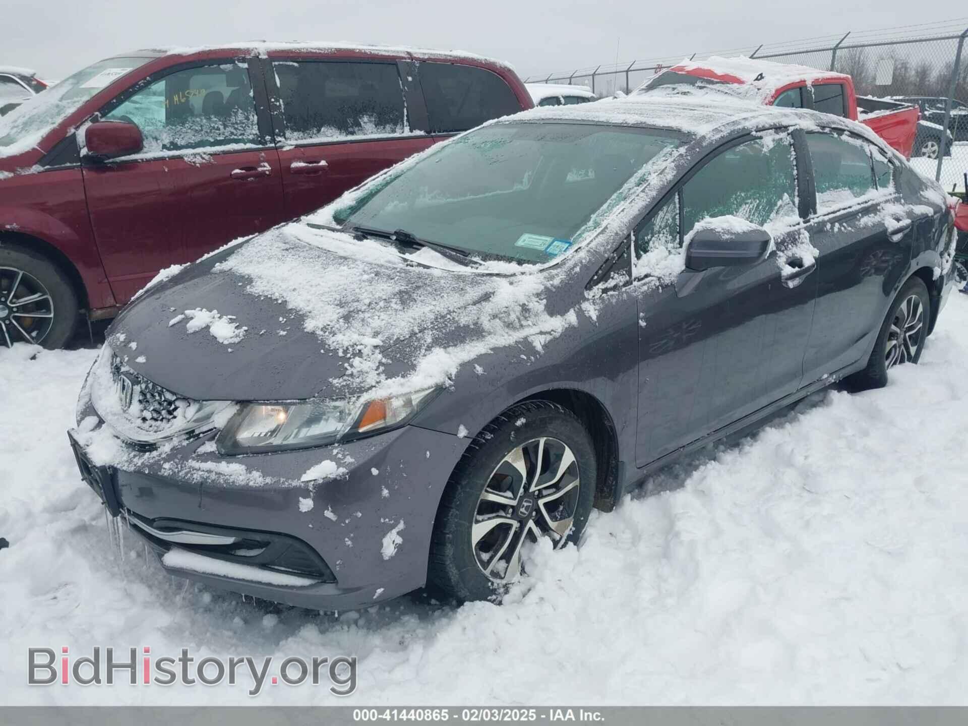 2015 HONDA CIVIC - VIN: 2HGFB2F86FH506743 - Фото 2
