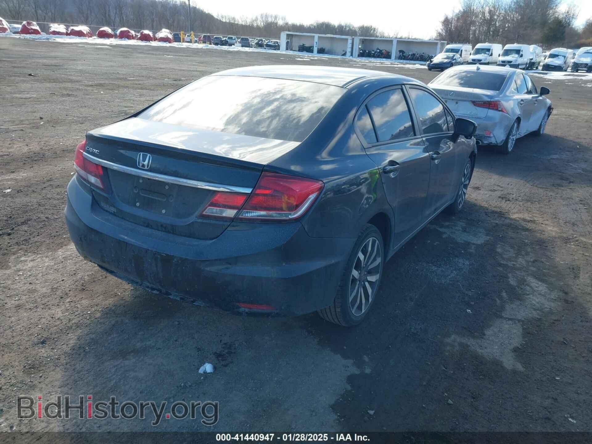 2015 HONDA CIVIC - VIN: 19XFB2F93FE240584 - Фото 4