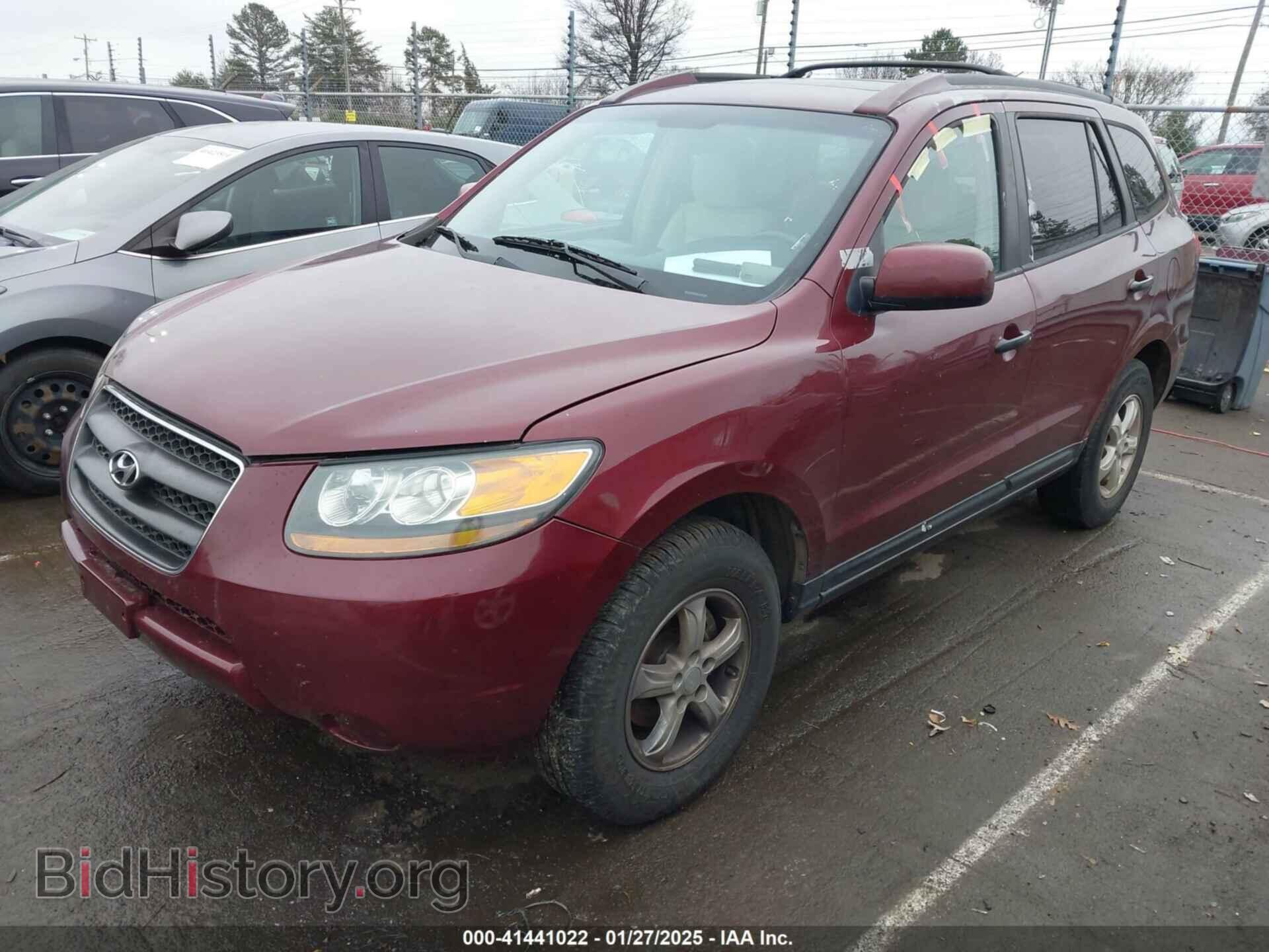 2007 HYUNDAI SANTA FE - VIN: 5NMSG13D47H078378 - Фото 2