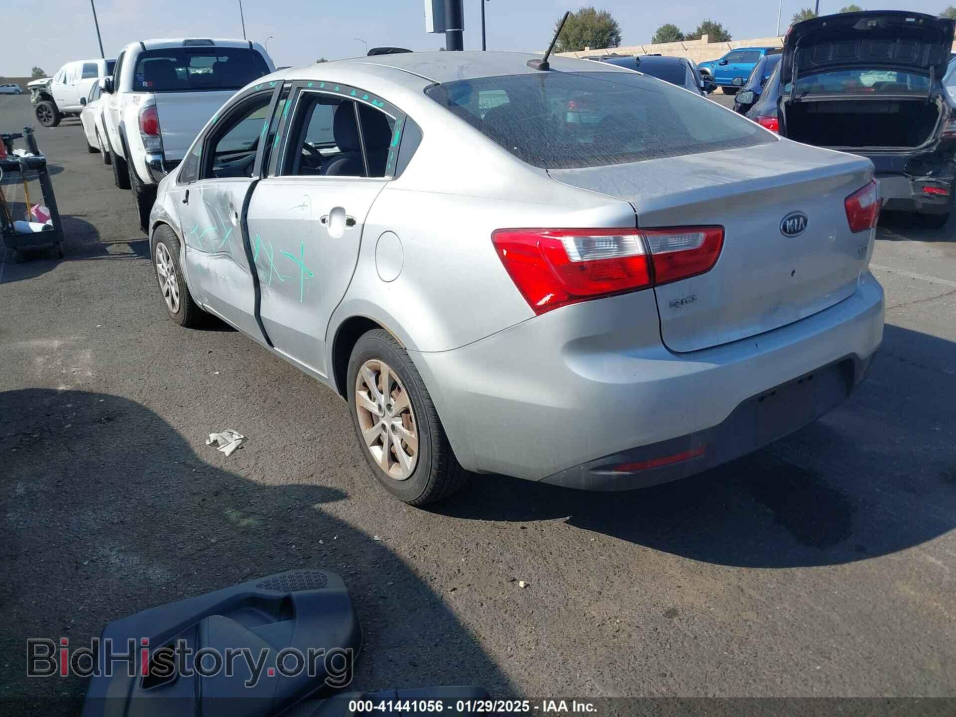 2012 KIA RIO - VIN: KNADM4A32C6065128 - Фото 3