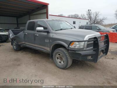 2012 RAM 3500 Laramie Longhorn/Limited Edition, gray — VIN 3C63D3KLXCG307600, IAAI