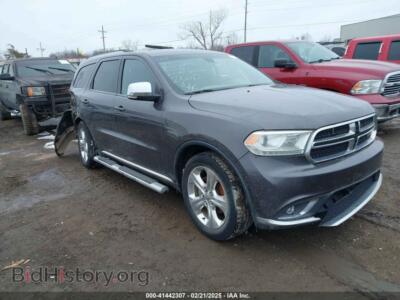 2014 Dodge DURANGO LIMITED, gray — VIN 1C4RDHDG7EC494879, IAAI