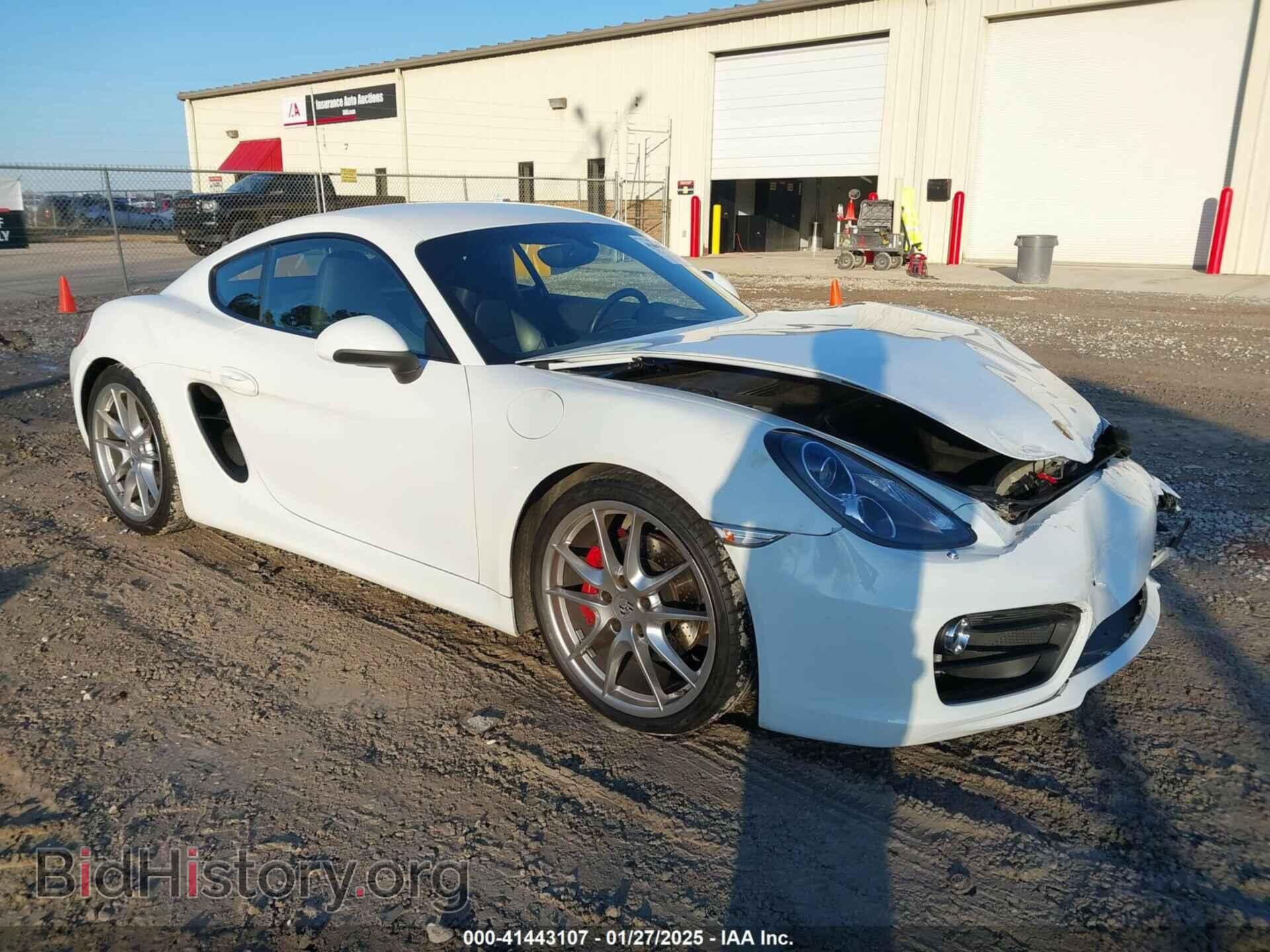 Фотография WP0AB2A82EK191074 - PORSCHE CAYMAN 2014