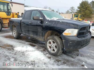 2012 RAM 1500 ST, черный — VIN 1C6RD7FP1CS121435, IAAI