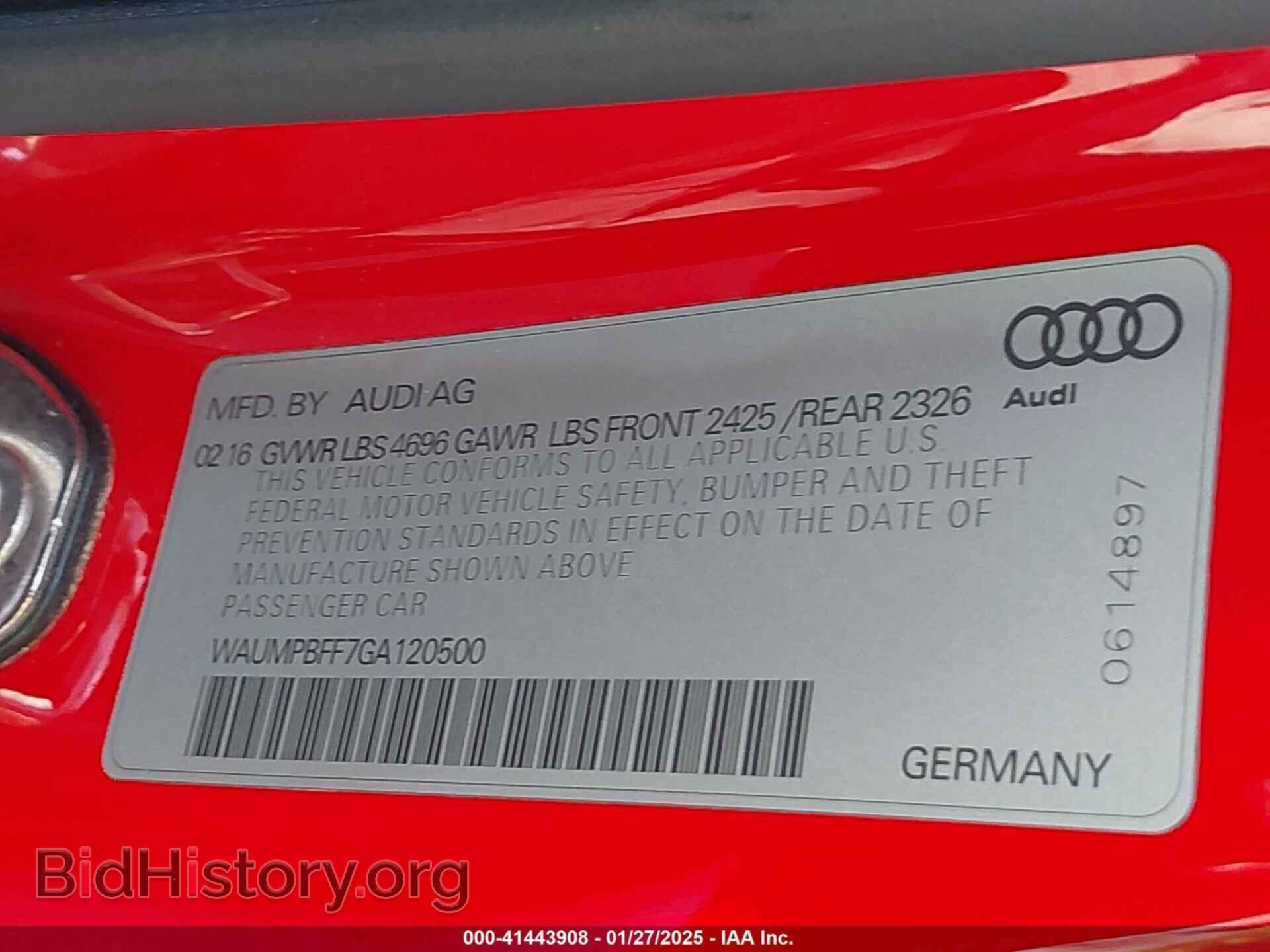 2016 AUDI A3 E-TRON - VIN: WAUMPBFF7GA120500 - Фото 9