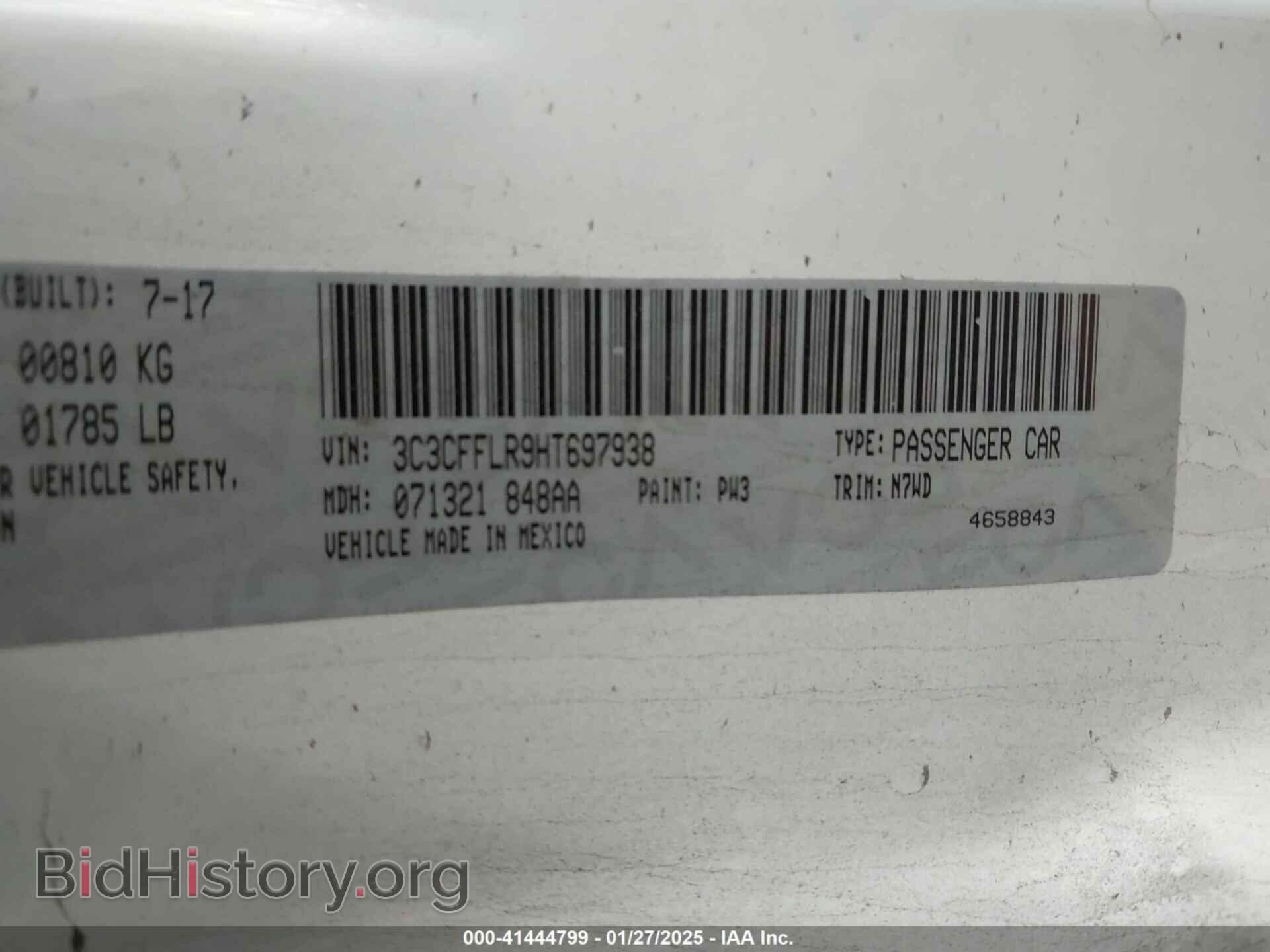 2017 FIAT 500C - VIN: 3C3CFFLR9HT697938 - Photo 9