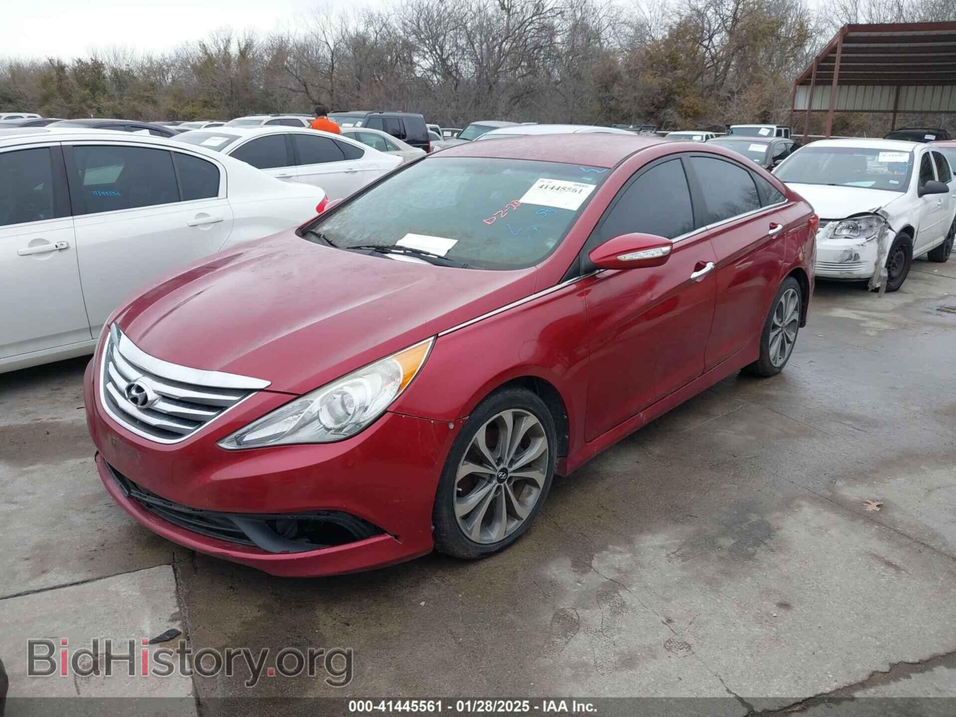 2014 HYUNDAI SONATA - VIN: 5NPEC4AB2EH813676 - Фото 2