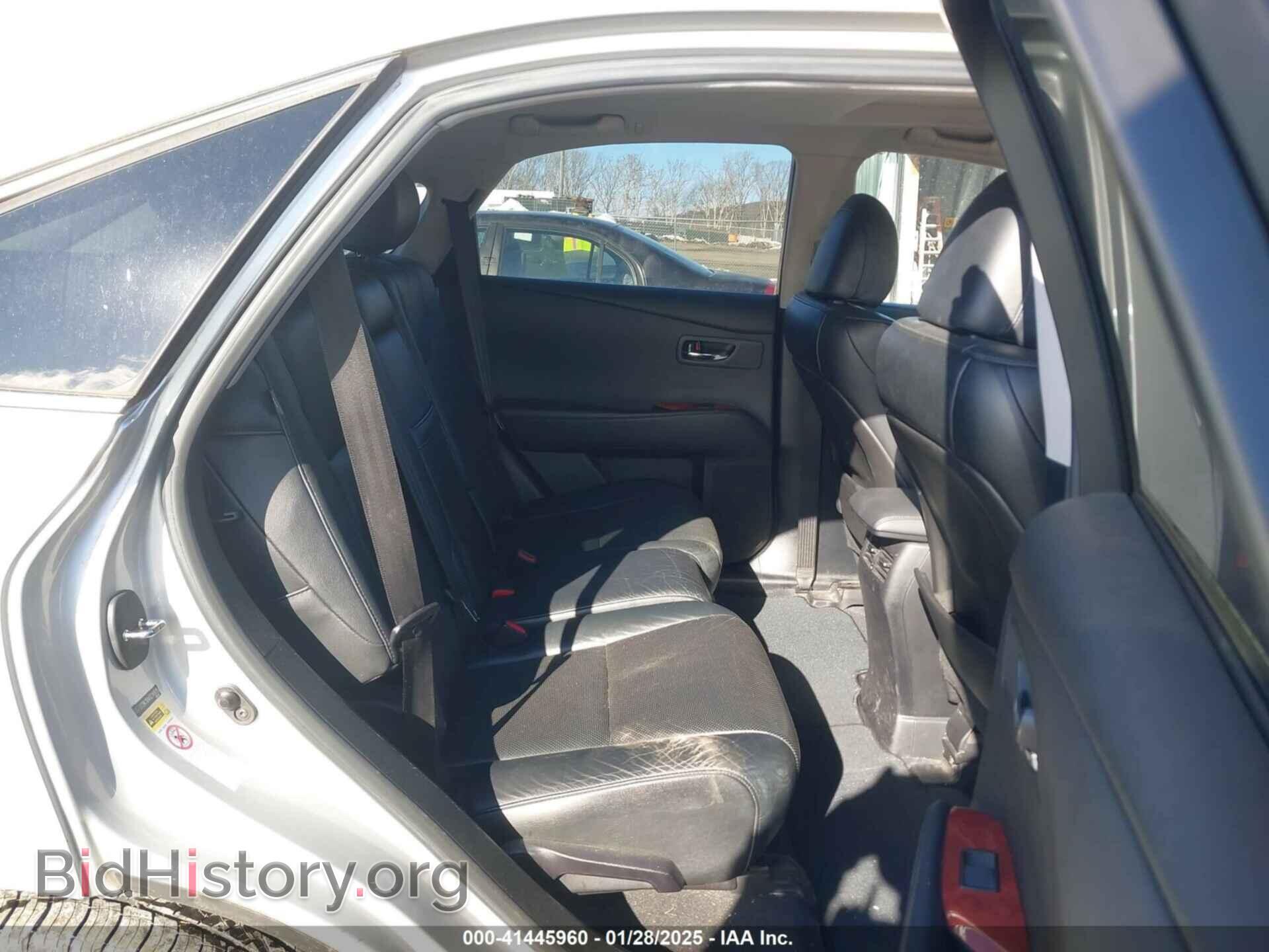 2012 LEXUS RX 350 - VIN: 2T2BK1BA4CC149015 - Фото 8
