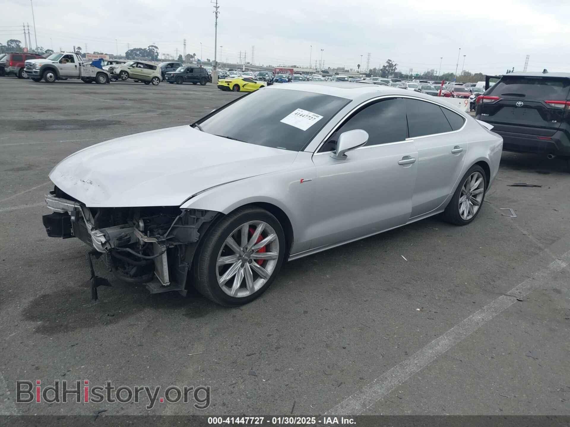 2013 AUDI A7 - VIN: WAUYGAFC7DN076830 - Фото 2