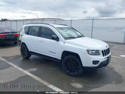 2015 Jeep COMPASS Altitude Edition, белый — VIN 1C4NJCBA2FD329410, IAAI