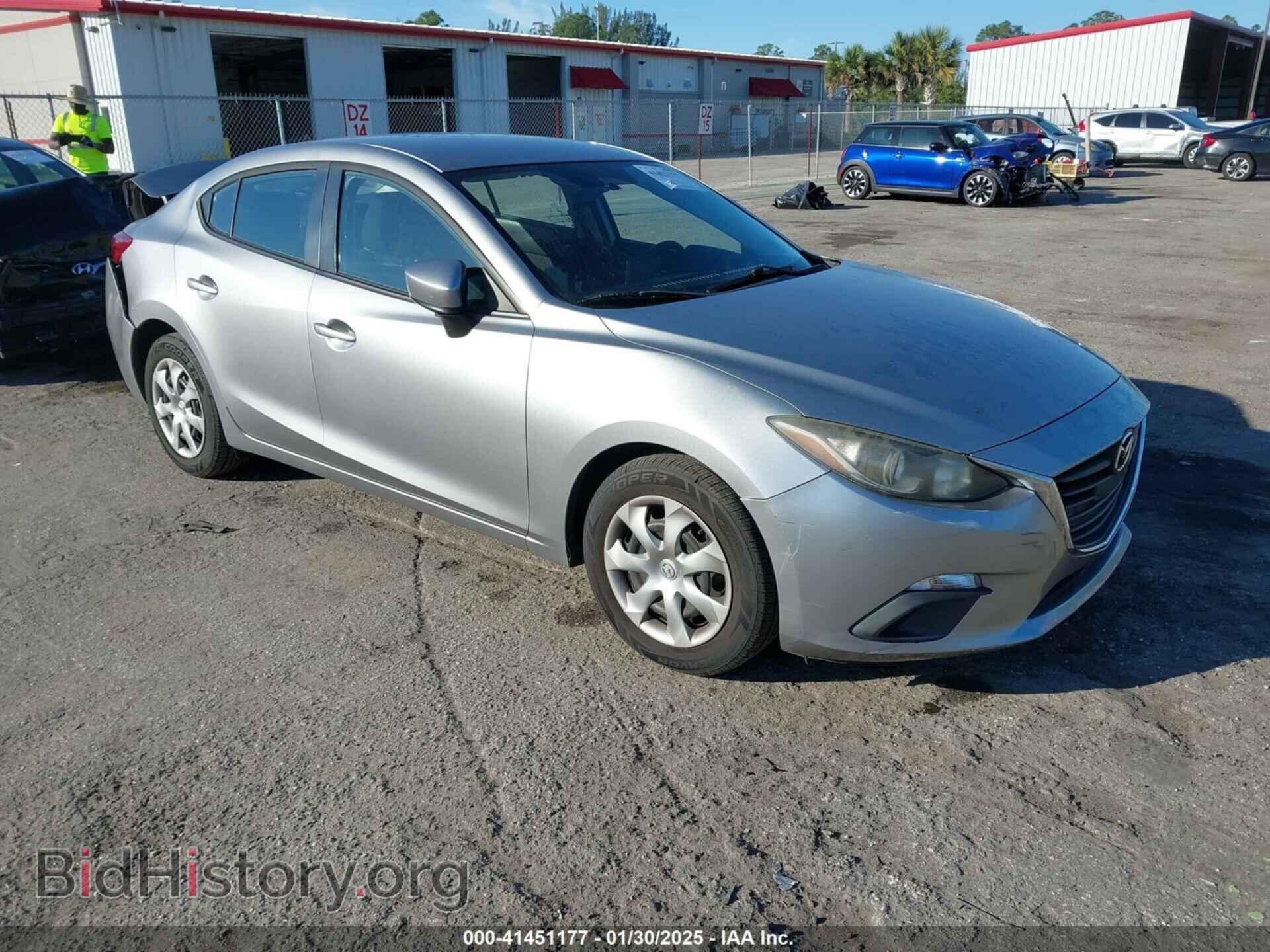 Фотография JM1BM1T70G1297044 - MAZDA MAZDA3 2016
