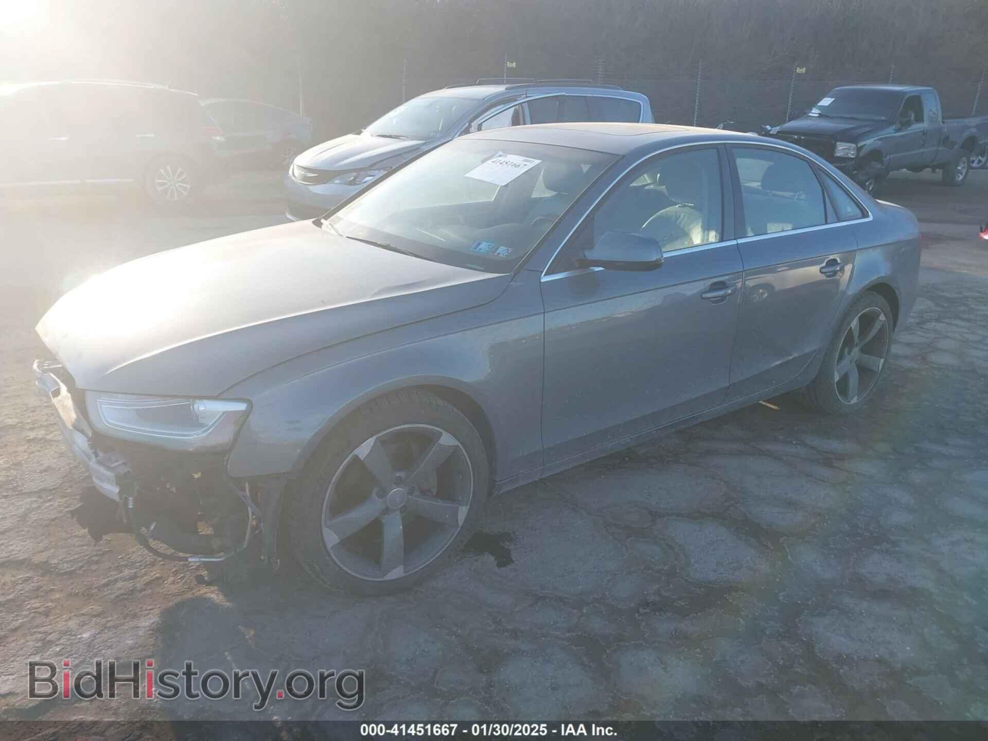 2013 AUDI A4 - VIN: WAUEFAFL3DN047850 - Фото 2