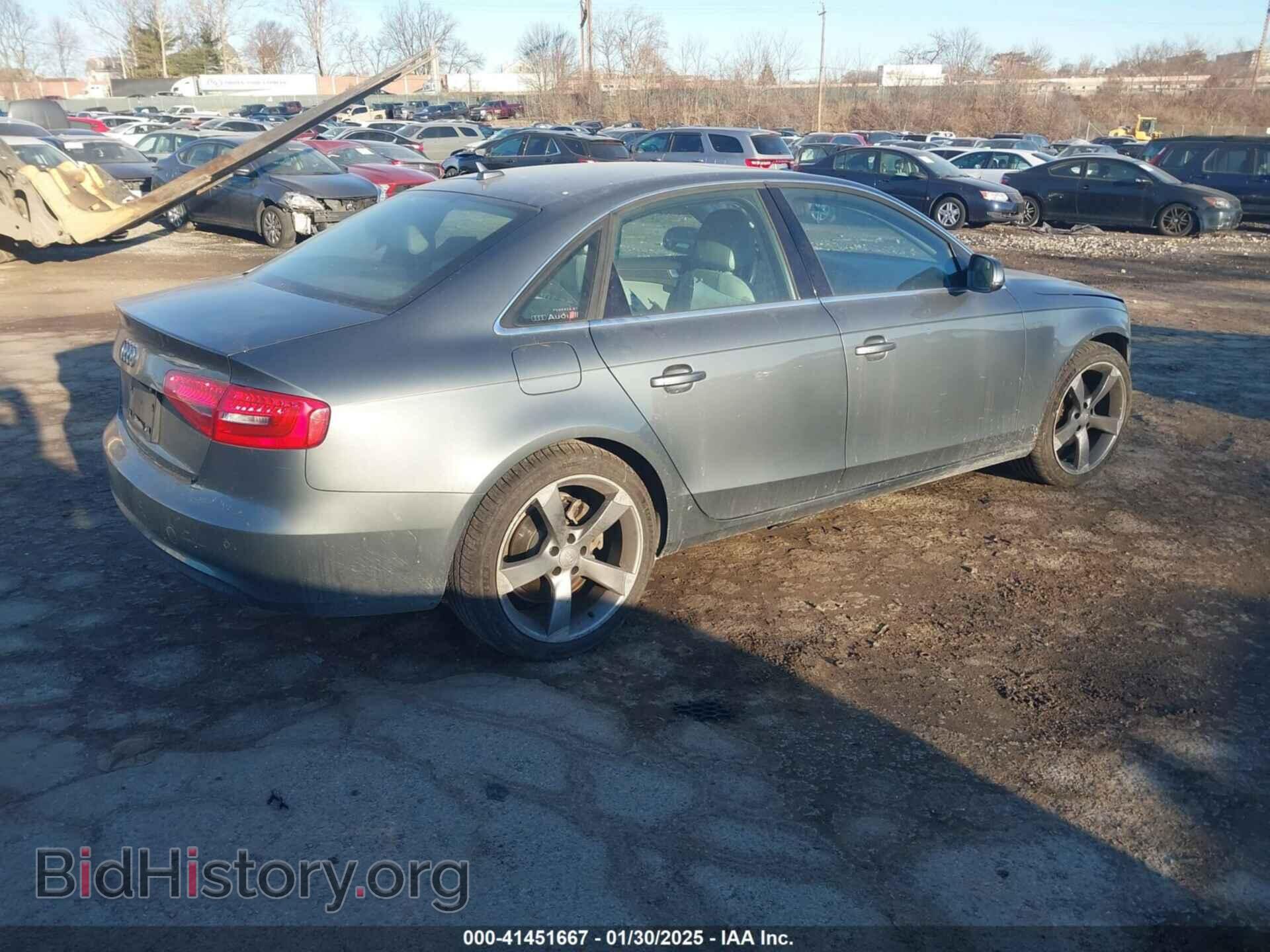 2013 AUDI A4 - VIN: WAUEFAFL3DN047850 - Фото 4