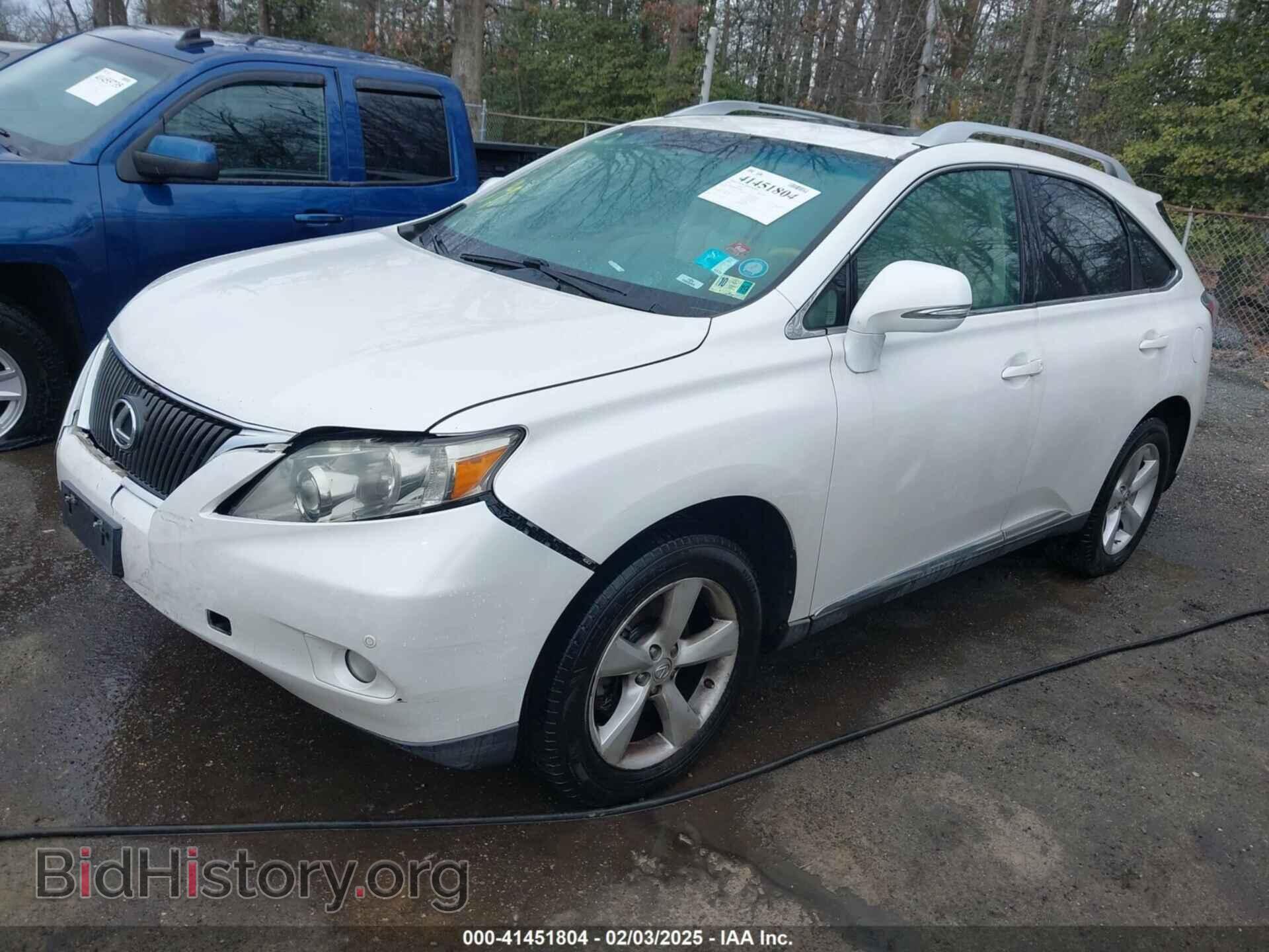 2011 LEXUS RX 350 - VIN: 2T2BK1BA2BC118876 - Photo 2