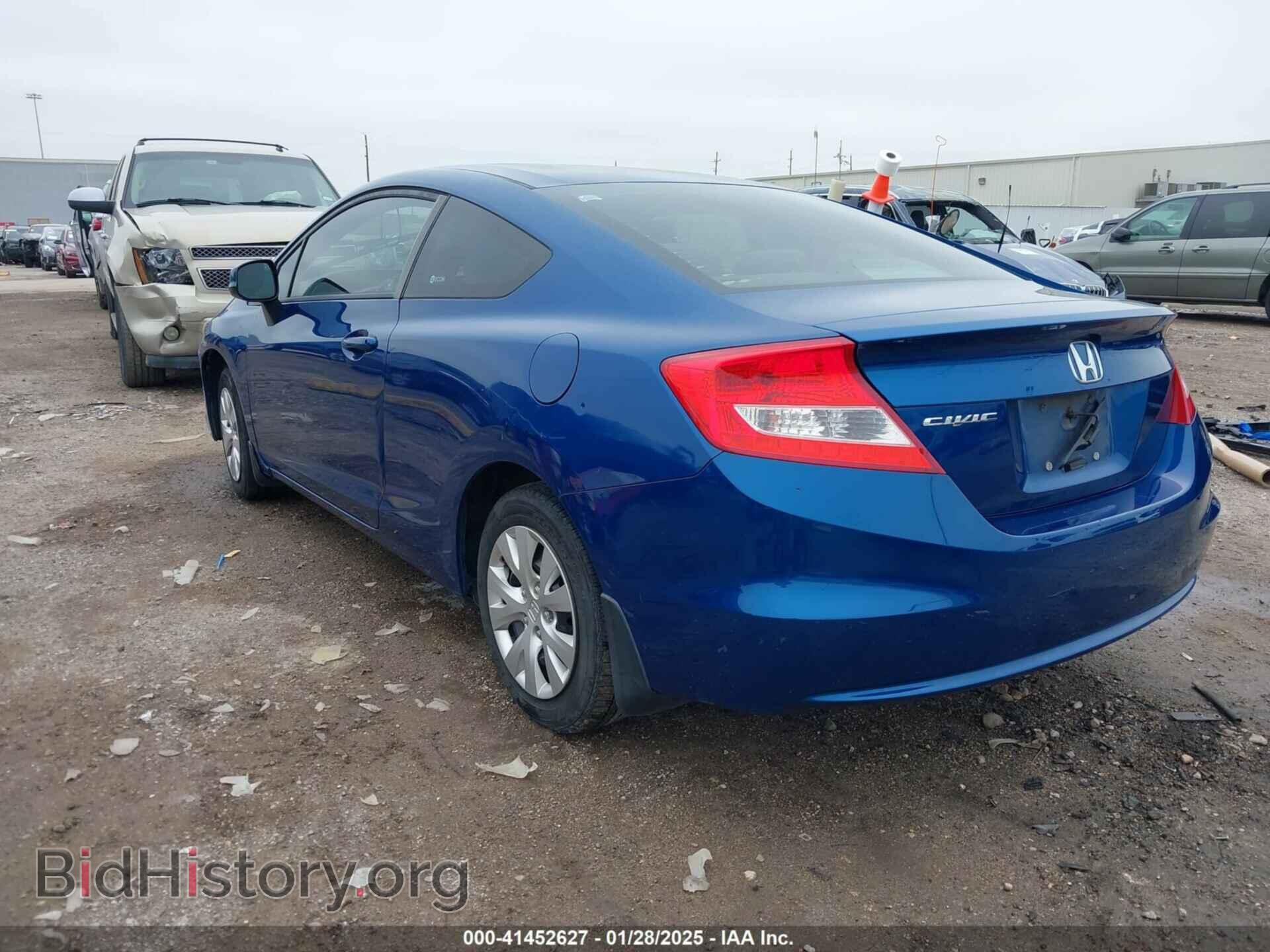 2012 HONDA CIVIC - VIN: 2HGFG3A52CH507436 - Фото 3