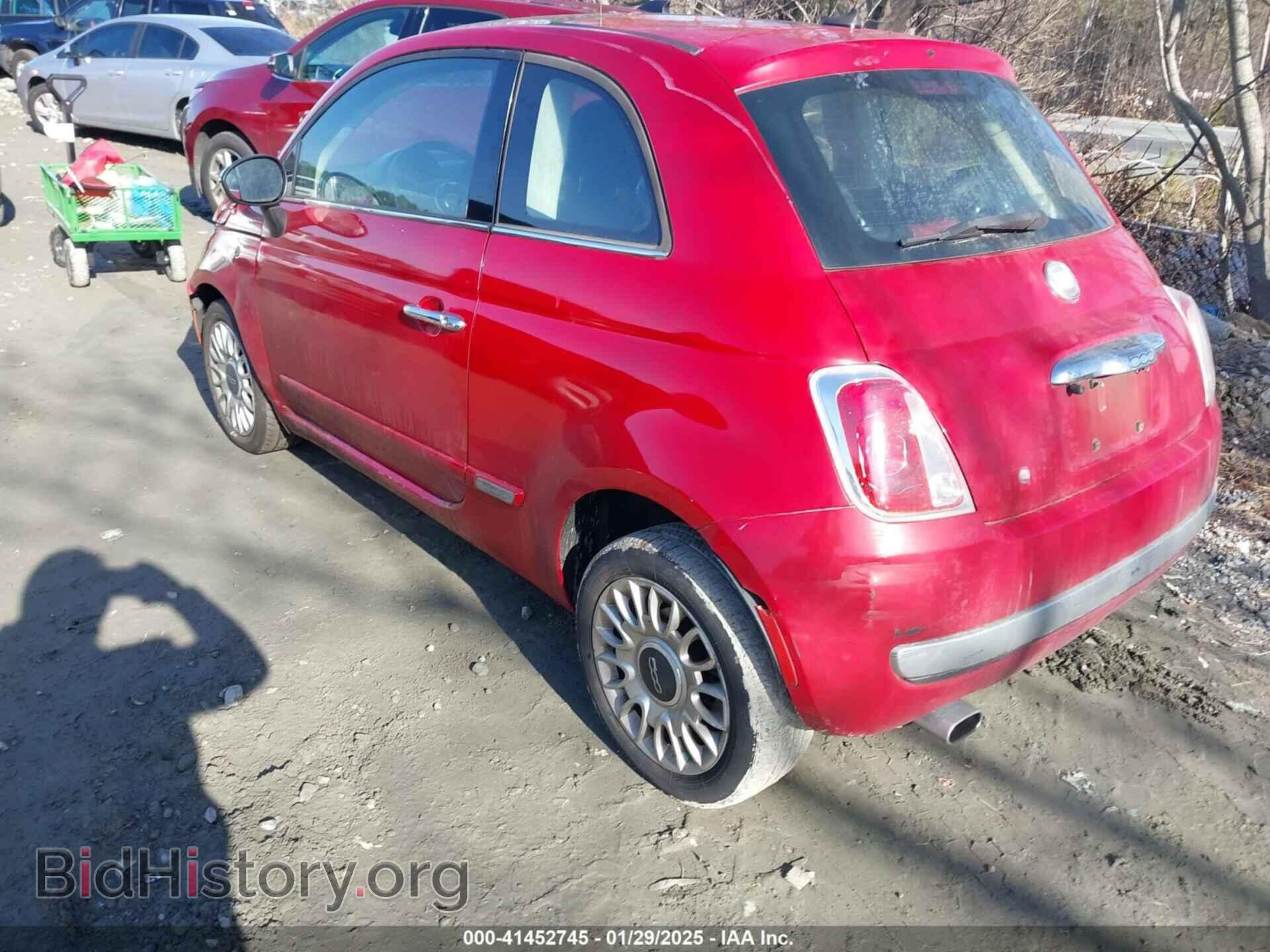 2012 FIAT 500 - VIN: 3C3CFFCR1CT179606 - Photo 3