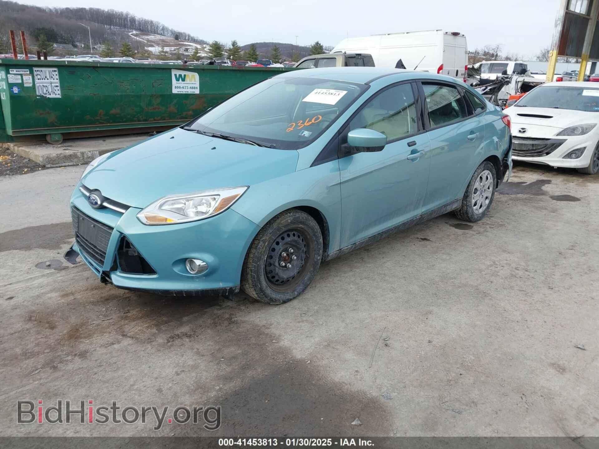 2012 FORD FOCUS - VIN: 1FAHP3F28CL242360 - Фото 2