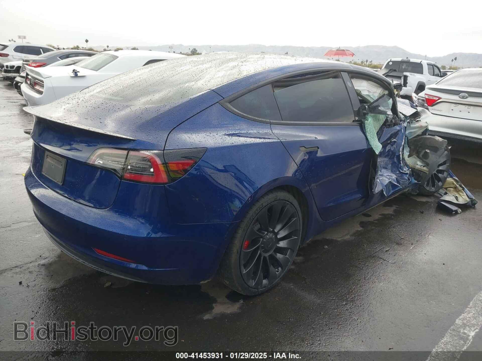 2022 TESLA MODEL 3 - VIN: 5YJ3E1EC7NF306192 - Фото 4