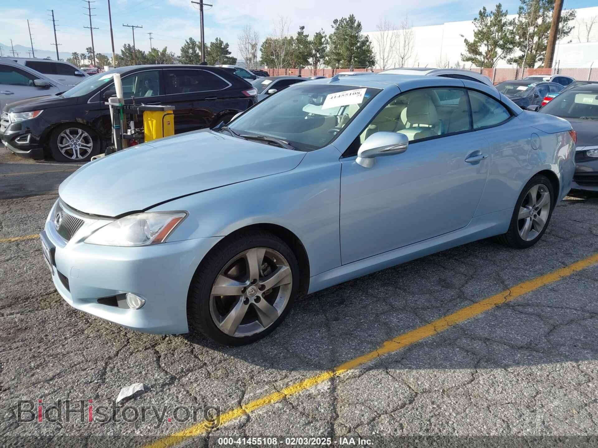 2010 LEXUS IS 250C - VIN: JTHFF2C28A2513423 - Фото 2
