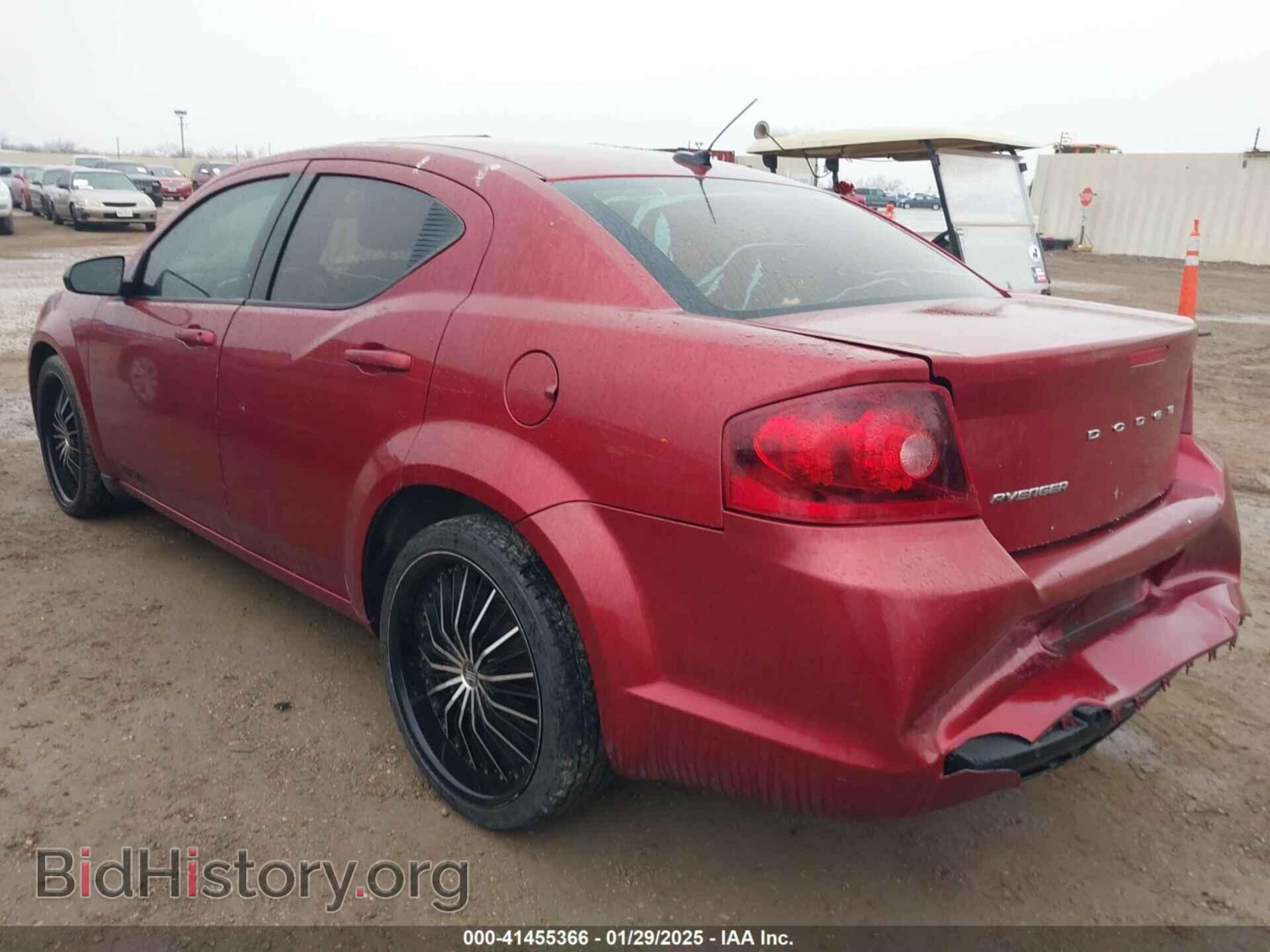 2014 DODGE AVENGER - VIN: 1C3CDZAB0EN200395 - Фото 3