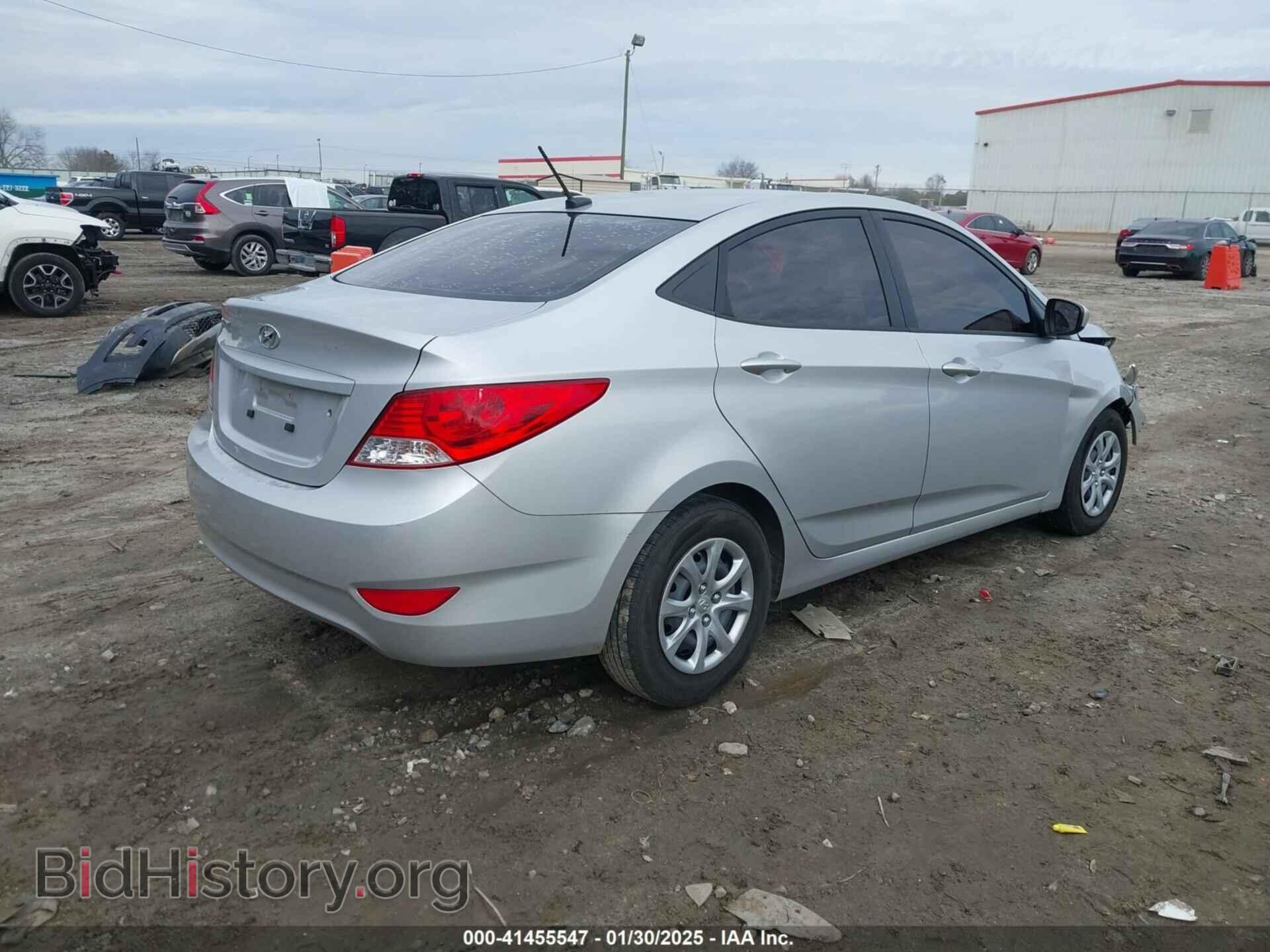 2012 HYUNDAI ACCENT - VIN: KMHCT4AE5CU242474 - Фото 4