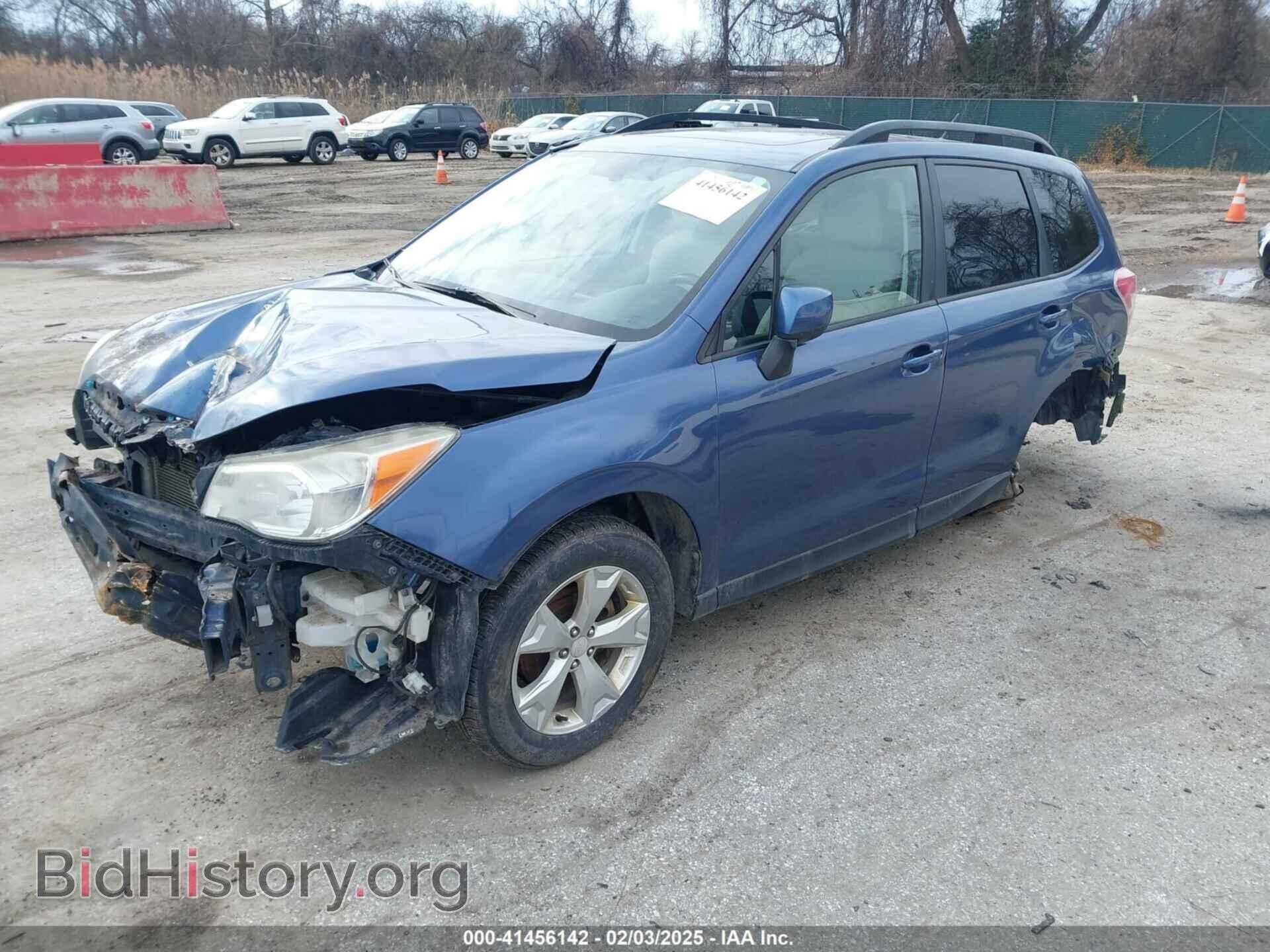 2014 SUBARU FORESTER - VIN: JF2SJAEC0EH545317 - Фото 2