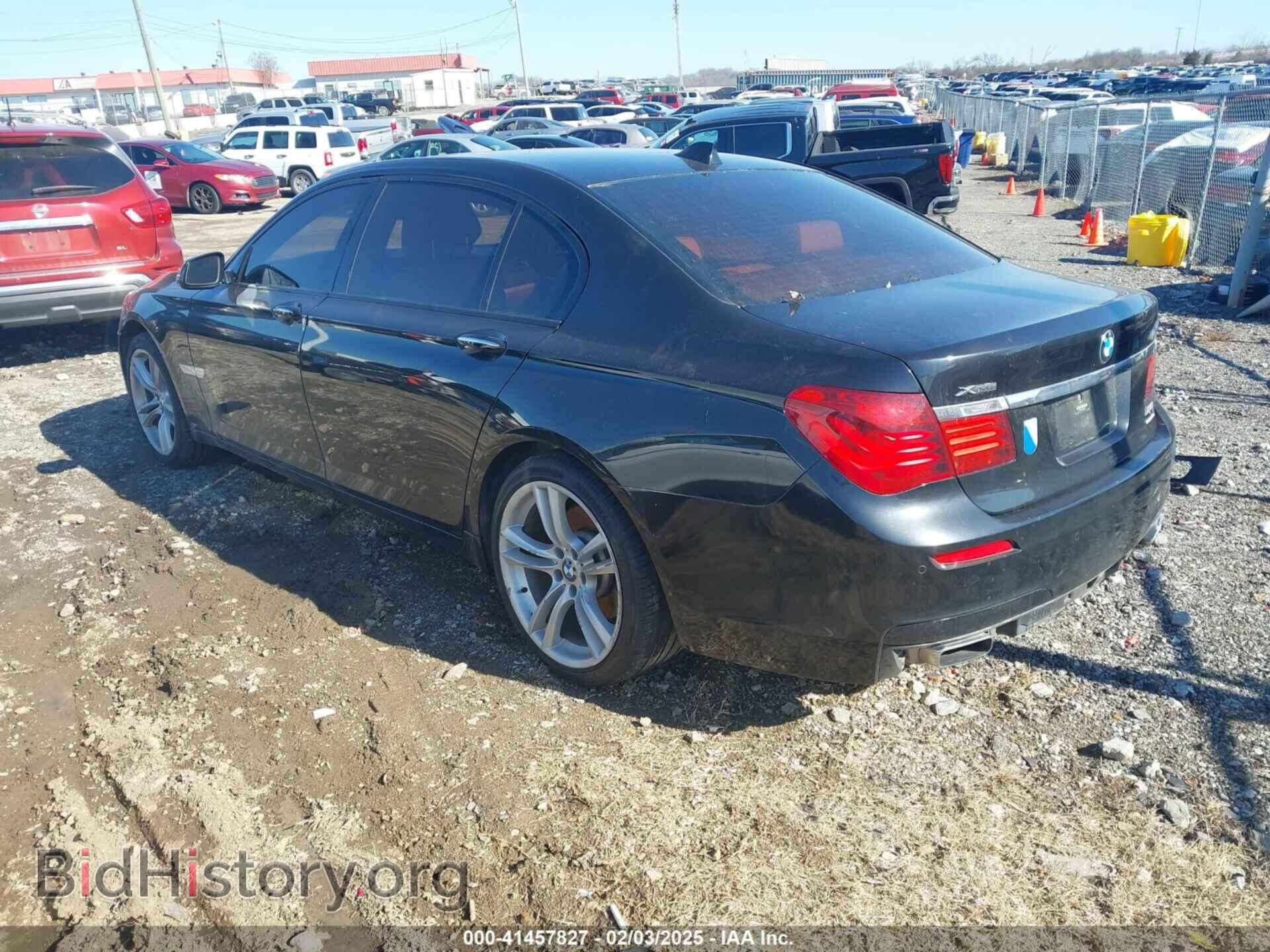 2013 BMW 740LI - VIN: WBAYF4C53DDE23895 - Фото 3