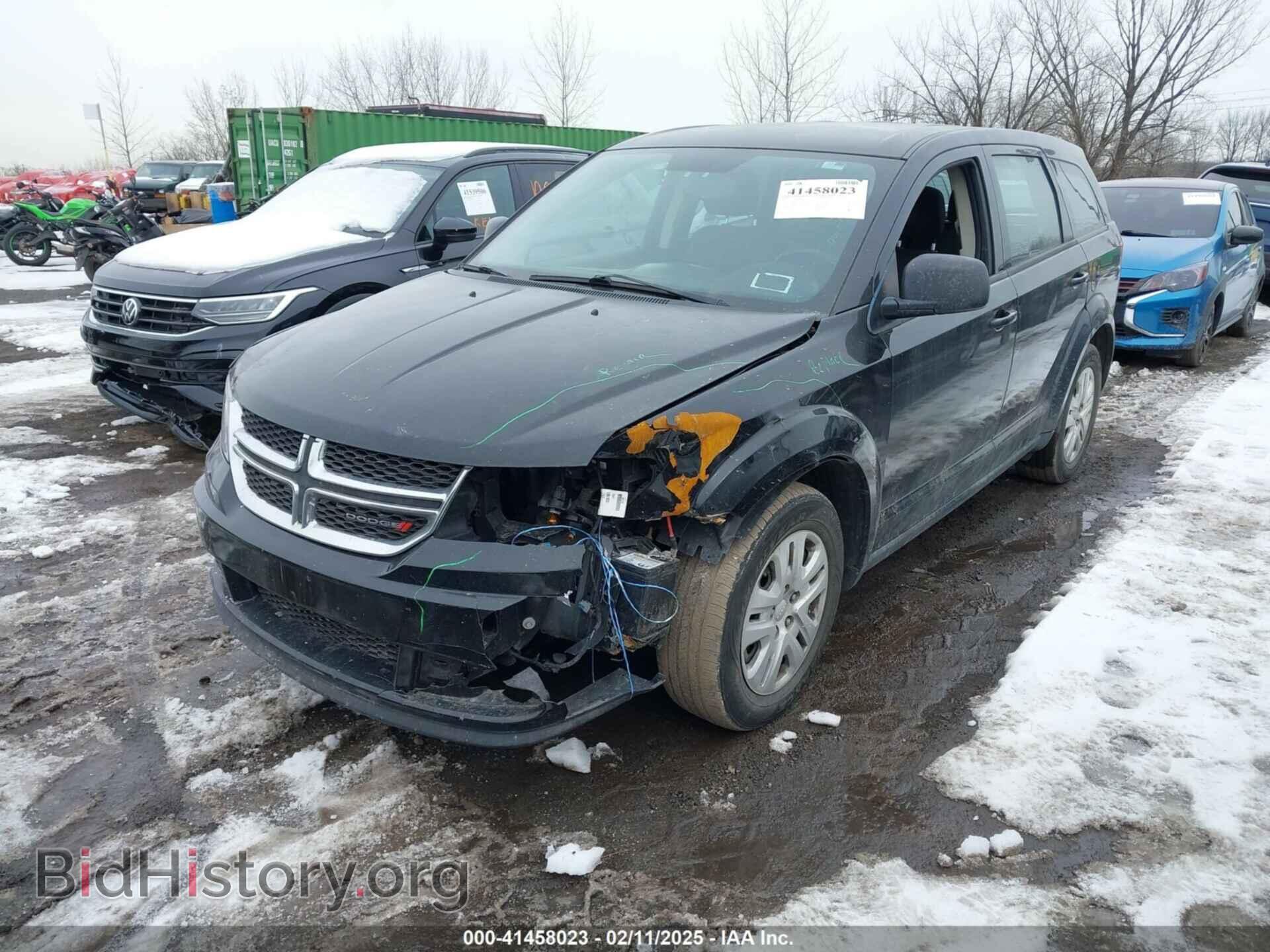2014 DODGE JOURNEY - VIN: 3C4PDCAB3ET263680 - Фото 2