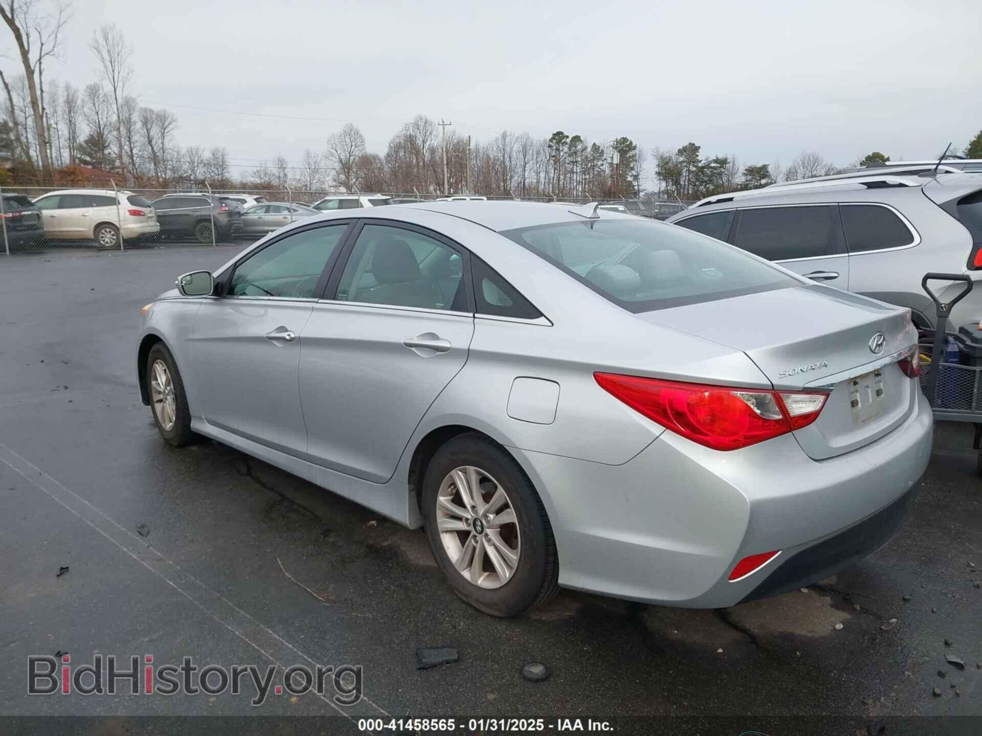 2014 HYUNDAI SONATA - VIN: 5NPEB4AC0EH940728 - Фото 3
