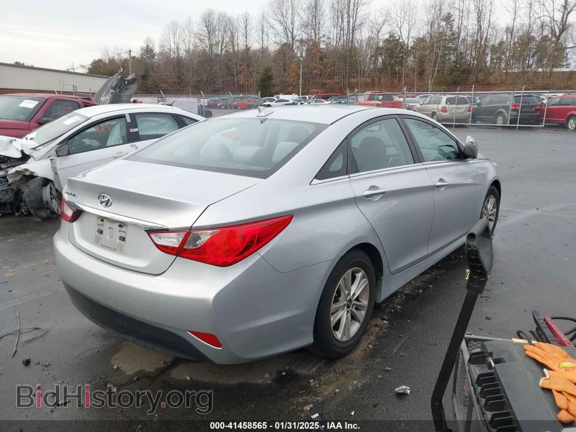 2014 HYUNDAI SONATA - VIN: 5NPEB4AC0EH940728 - Фото 4
