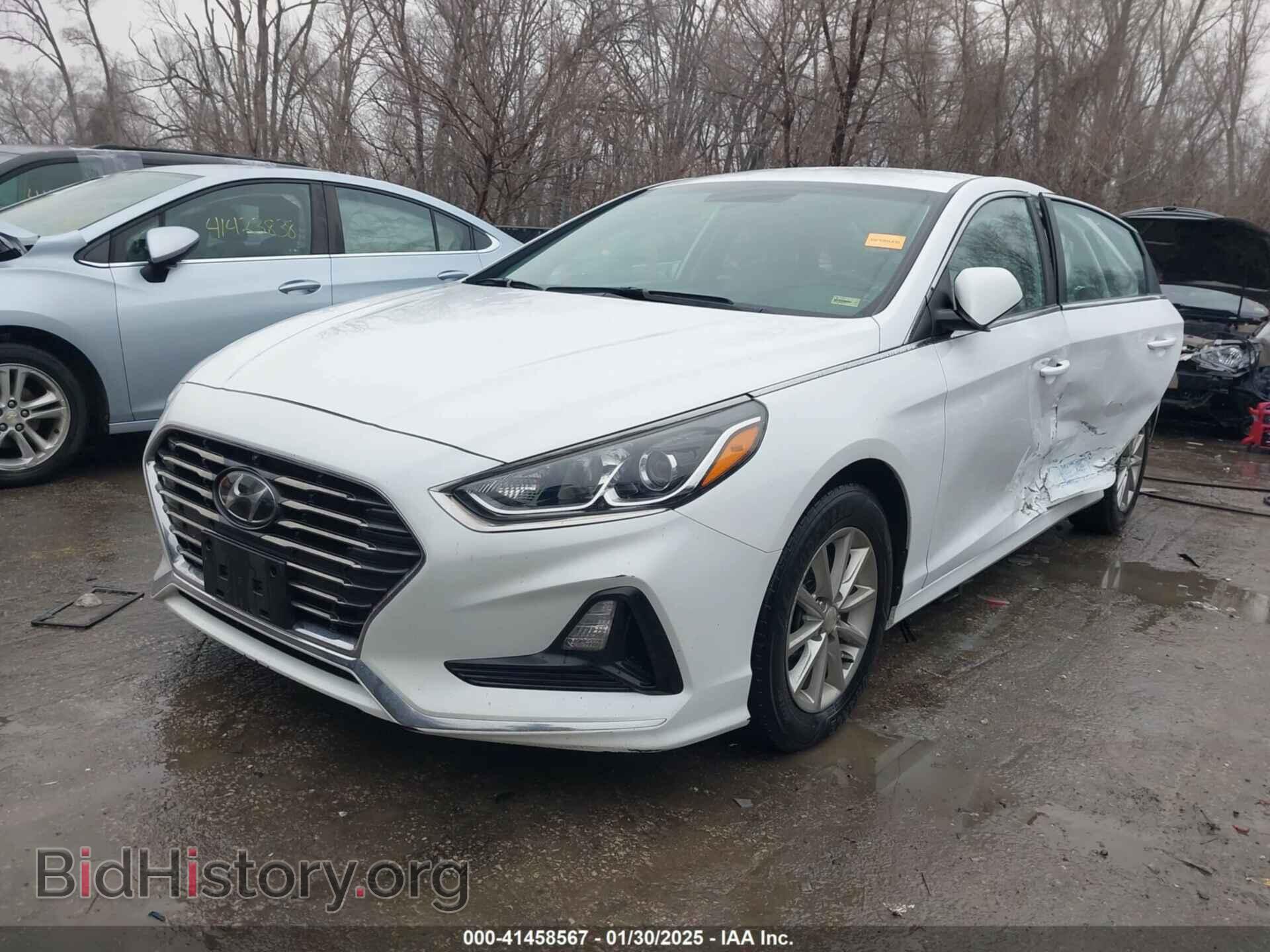 2019 HYUNDAI SONATA - VIN: 5NPE24AF3KH746684 - Фото 2