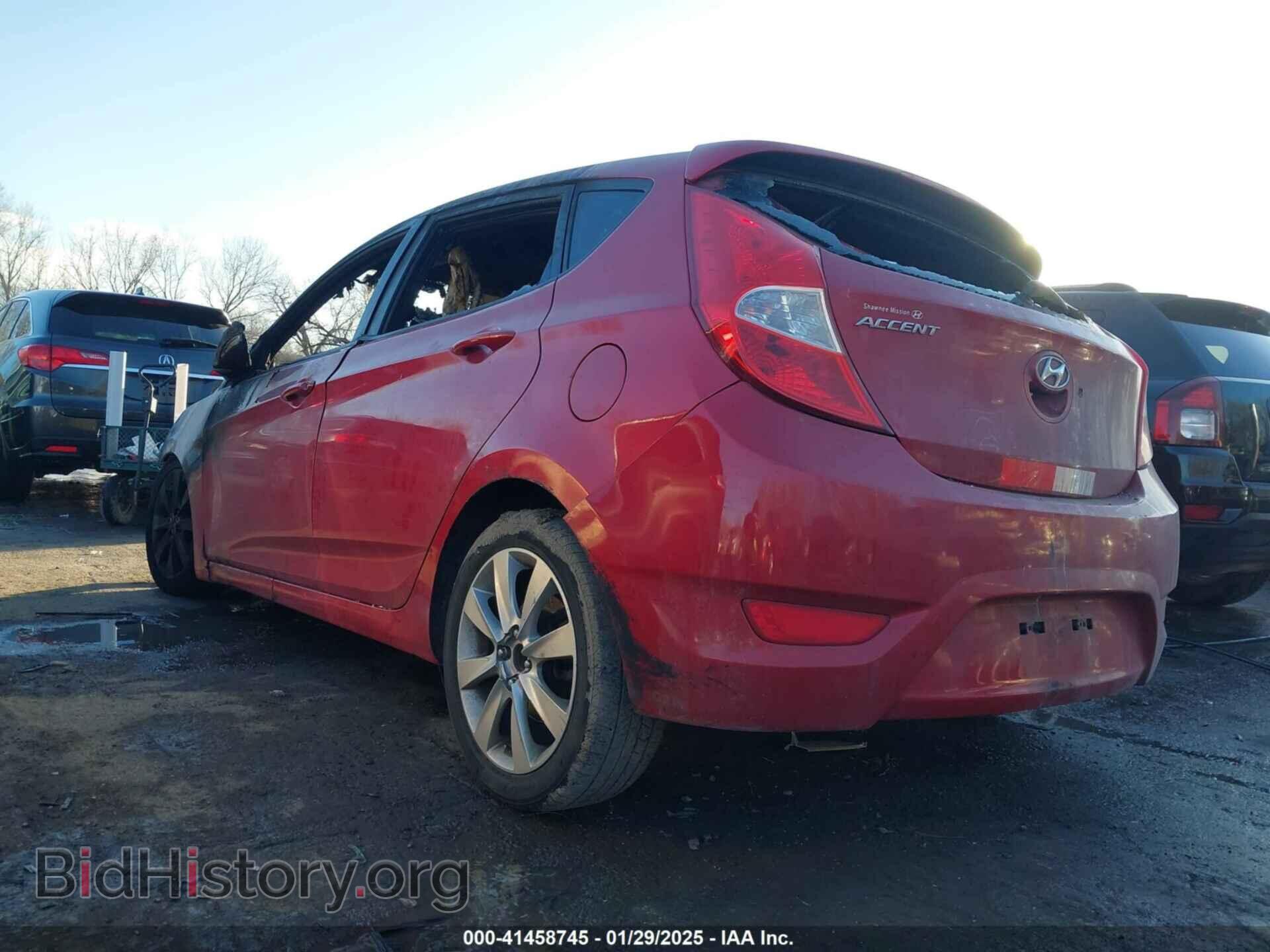 2014 HYUNDAI ACCENT - VIN: KMHCU5AE5EU190348 - Фото 3