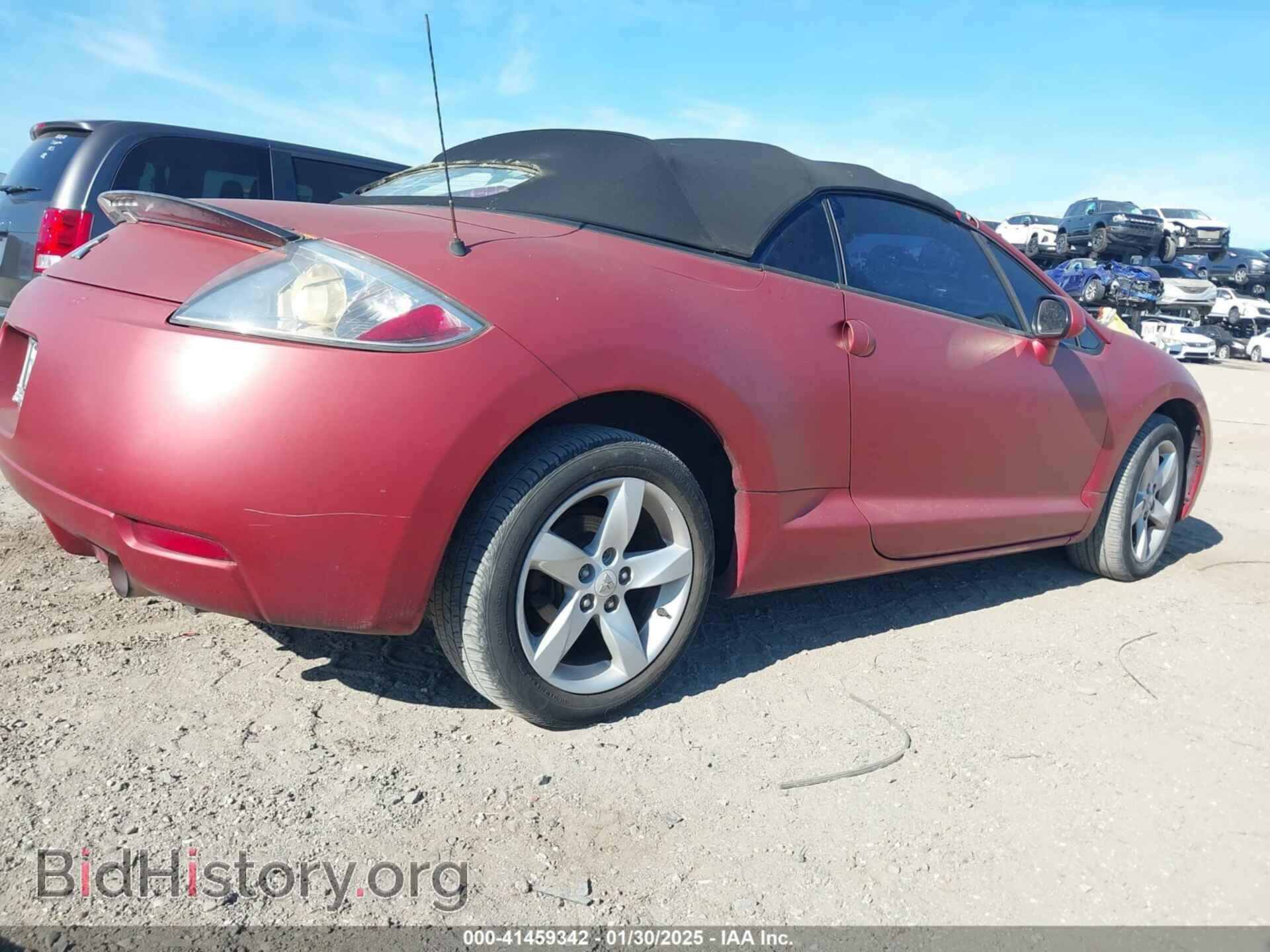 2007 MITSUBISHI ECLIPSE SPYDER - VIN: 4A3AL25F87E001931 - Фото 4