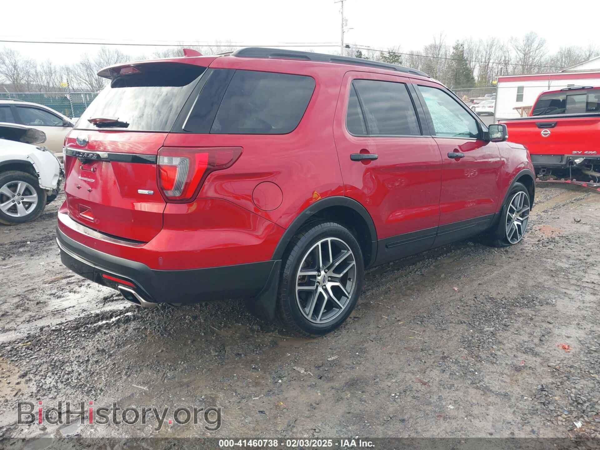 2016 FORD EXPLORER - VIN: 1FM5K8GT1GGB40649 - Фото 4