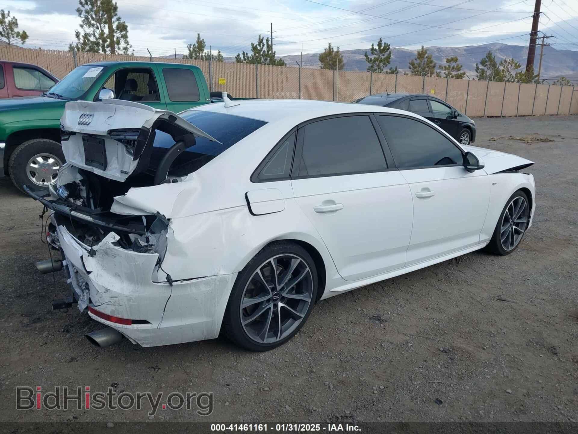 2018 AUDI A4 - VIN: WAUDNAF40JA053308 - Фото 4