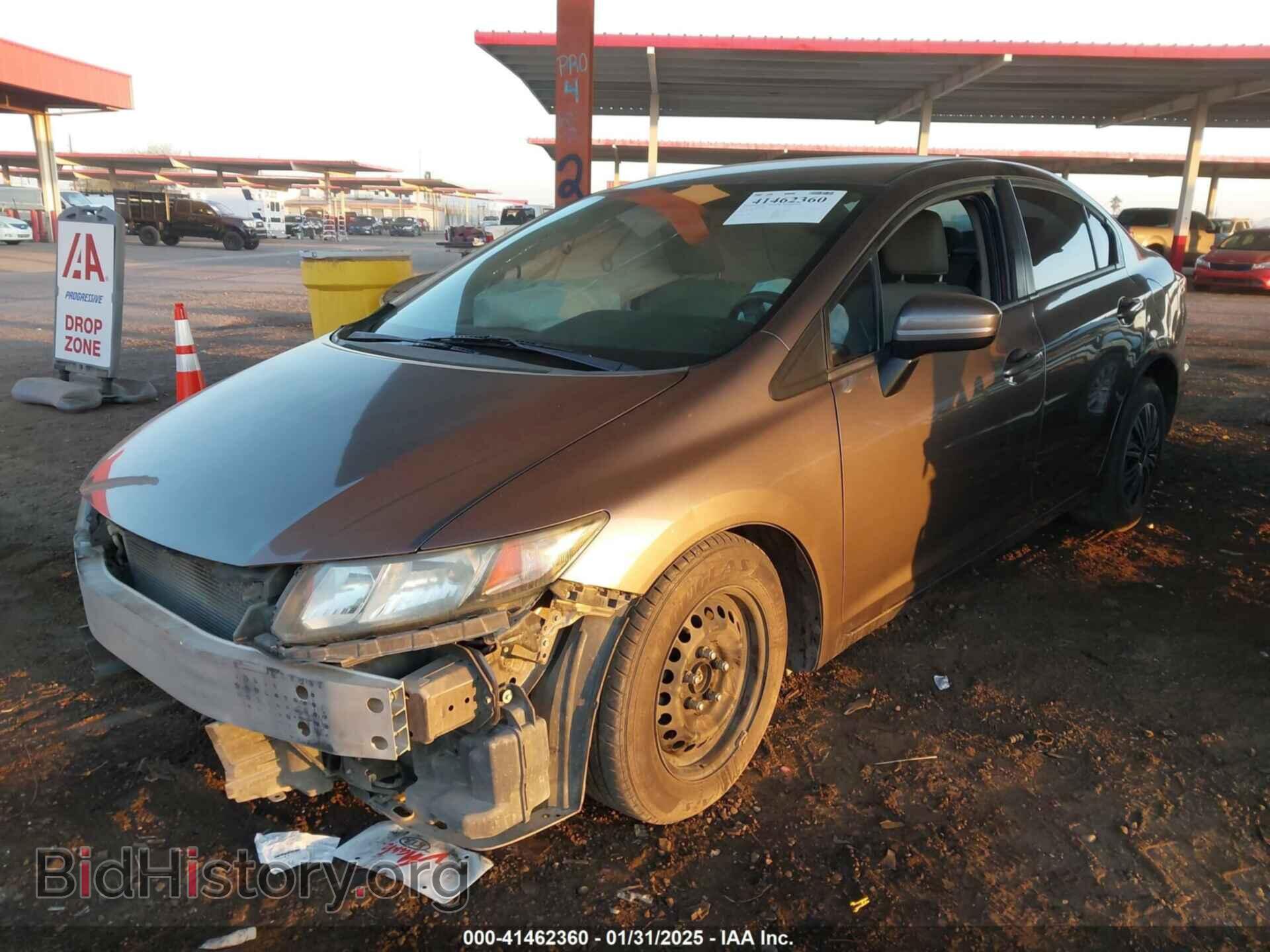 2014 HONDA CIVIC - VIN: 19XFB2F52EE241365 - Фото 2