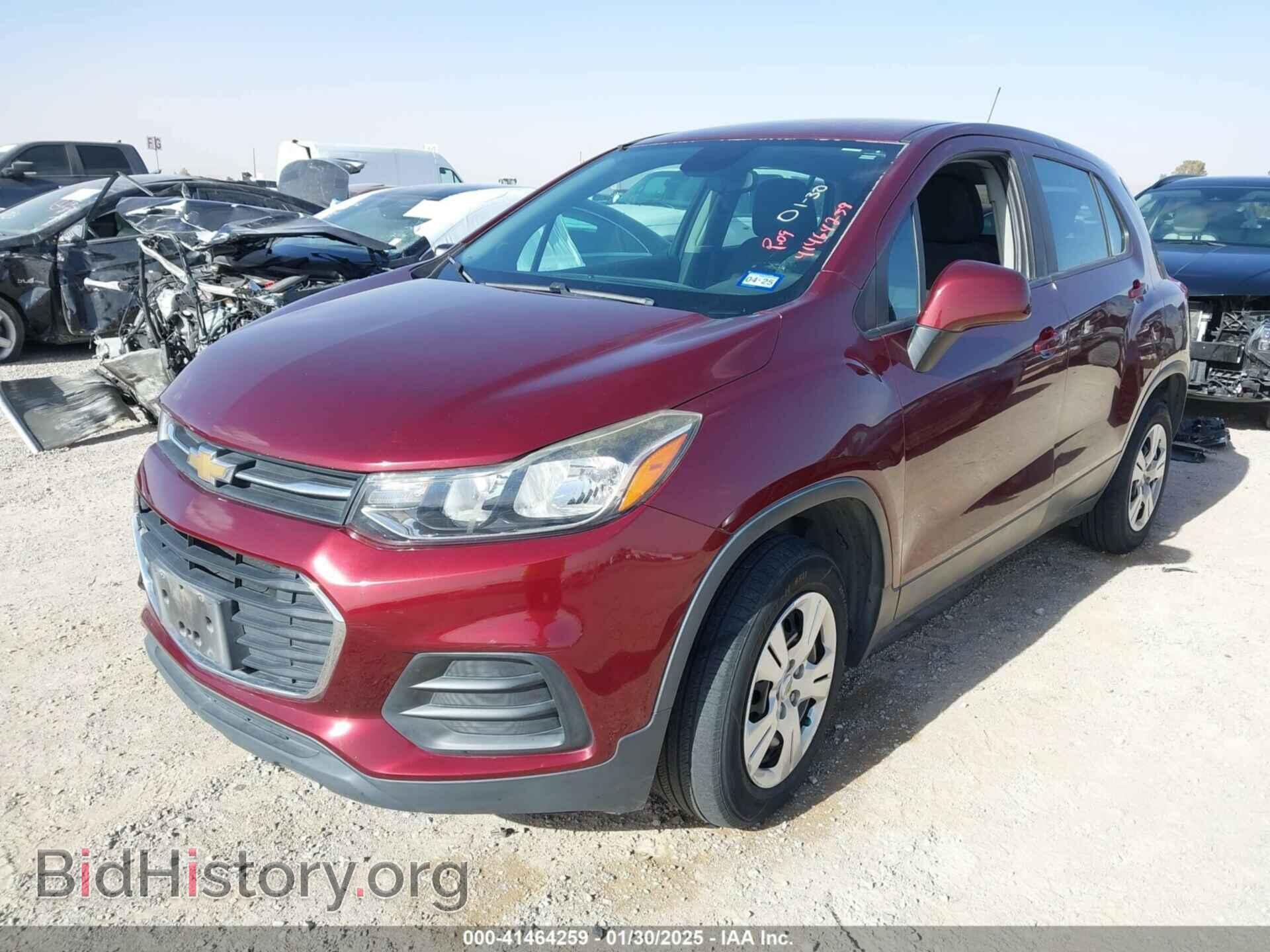 2017 CHEVROLET TRAX - VIN: 3GNCJKSB8HL159018 - Фото 2