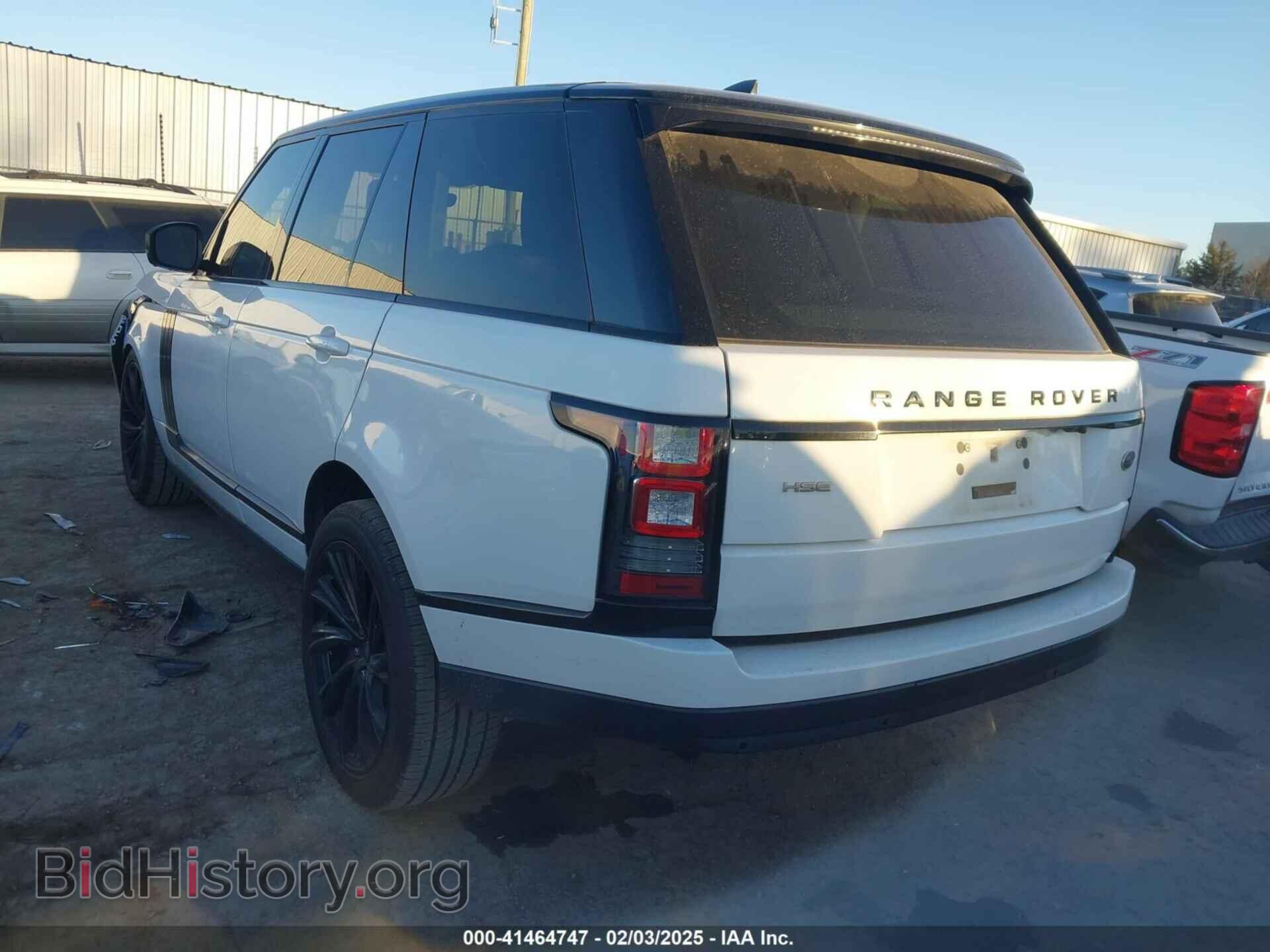 2017 LAND ROVER RANGE ROVER - VIN: SALGS2FV0HA326595 - Фото 3