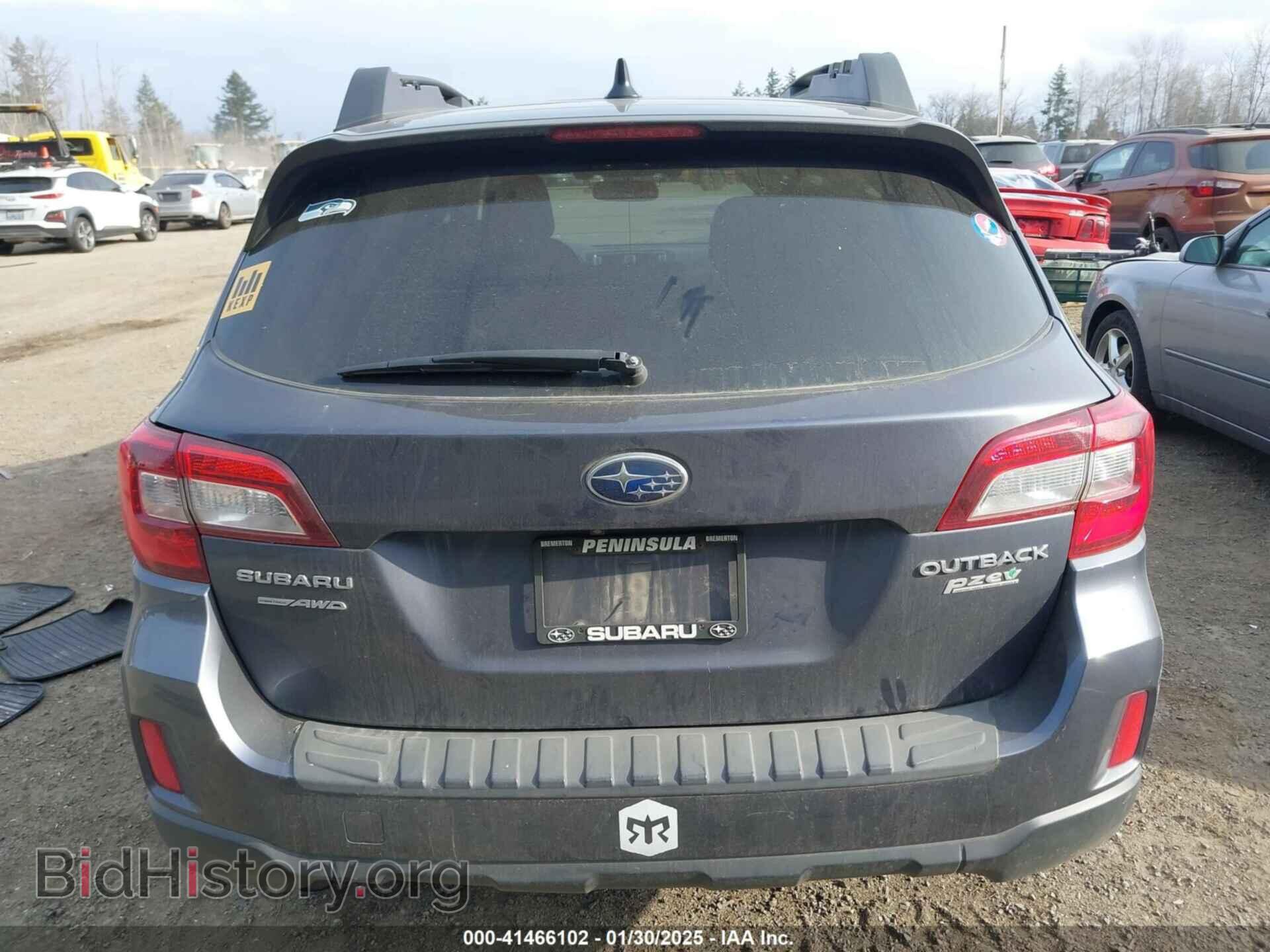 2016 SUBARU OUTBACK - VIN: 4S4BSAFC0G3289721 - Фото 16