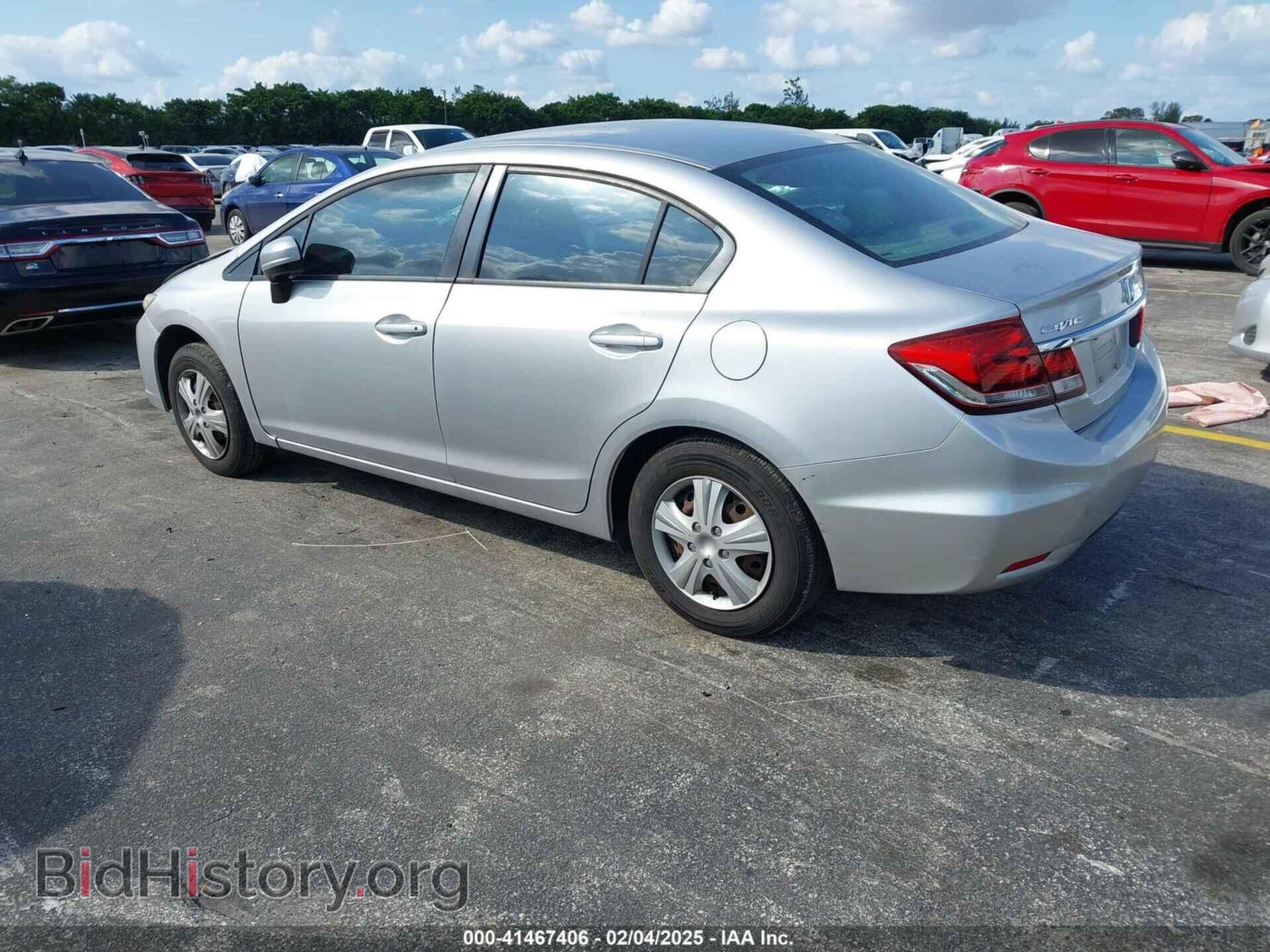 2015 HONDA CIVIC - VIN: 19XFB2F56FE100543 - Фото 3
